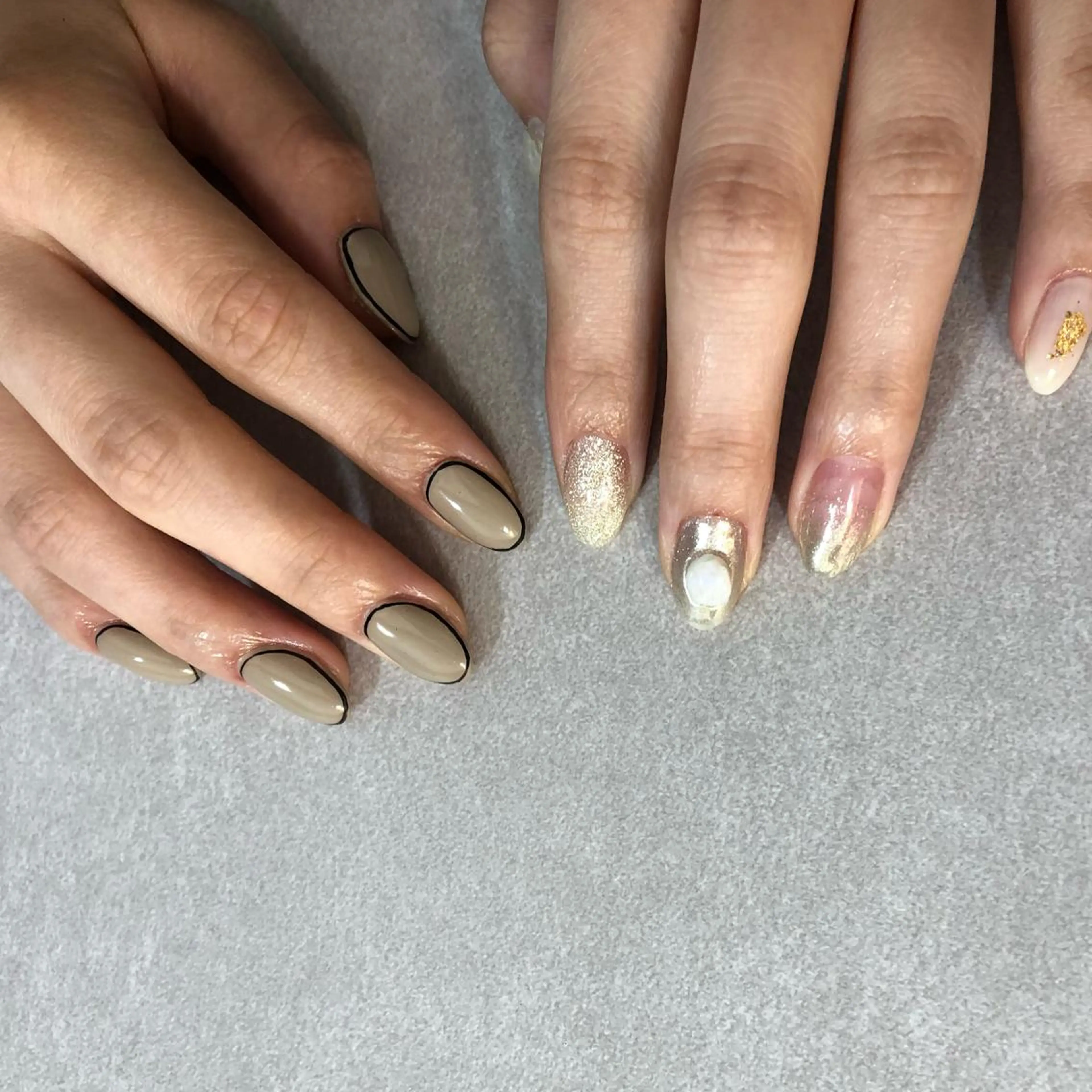 ネイル 持ち込み le'a moe KONAMIのネイルデザイン