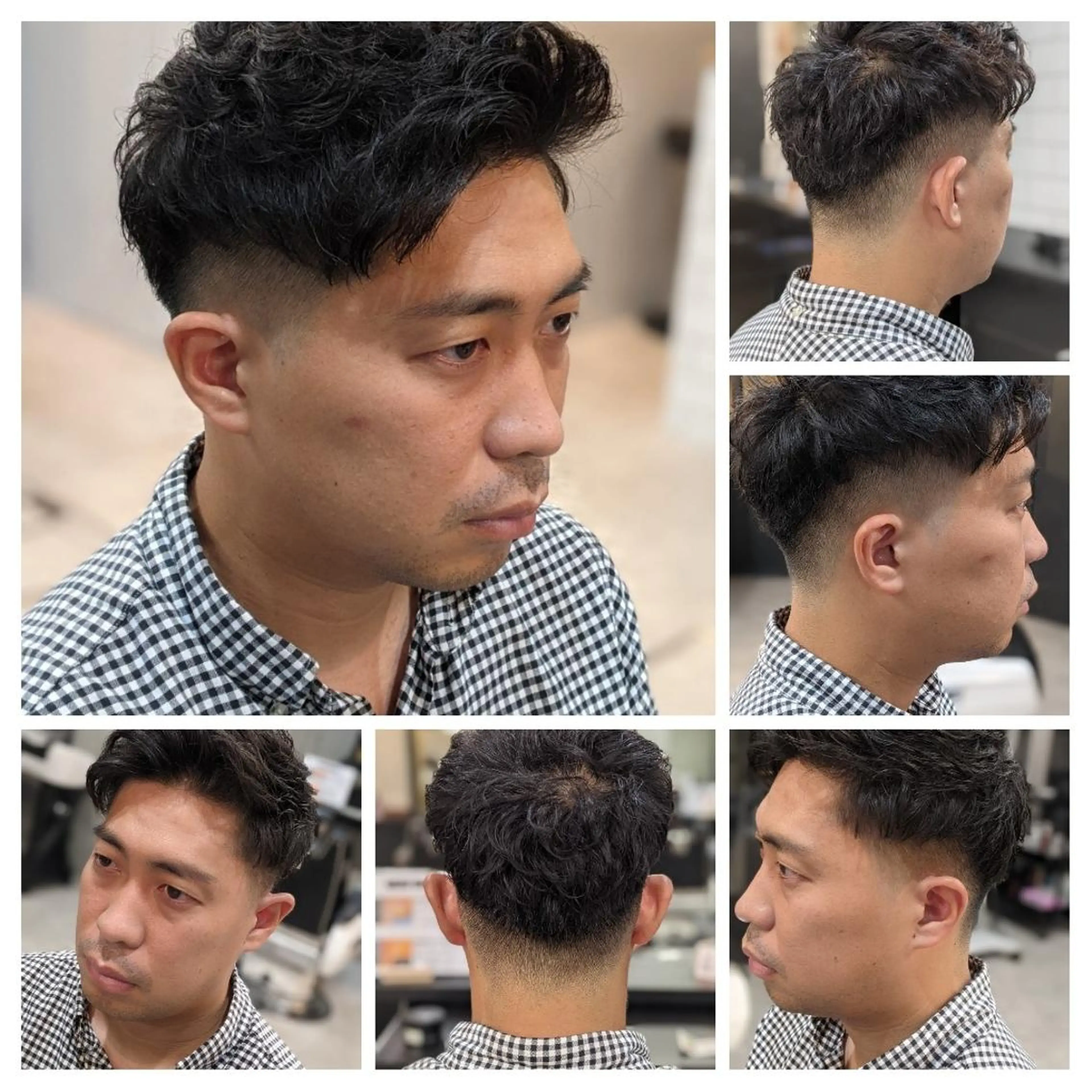 ショート カット ヘアセット FRANK'SBARBER所属・💈山本  卓士💈のヘアスタイル