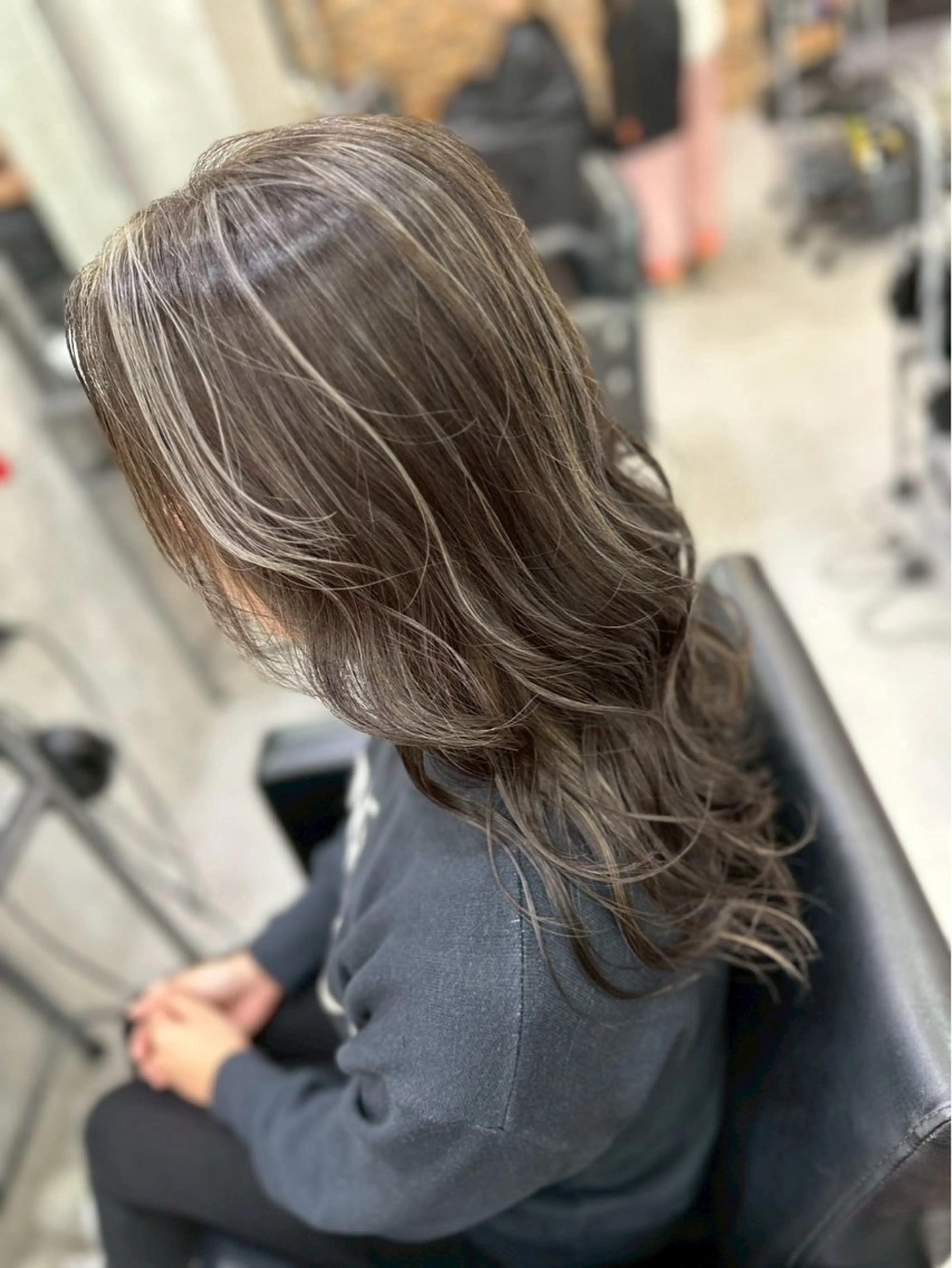 ロング カラー ヘアアレンジ ヘアカラー トリートメント VIMhair天神所属・VIMhair 天神店のヘアスタイル