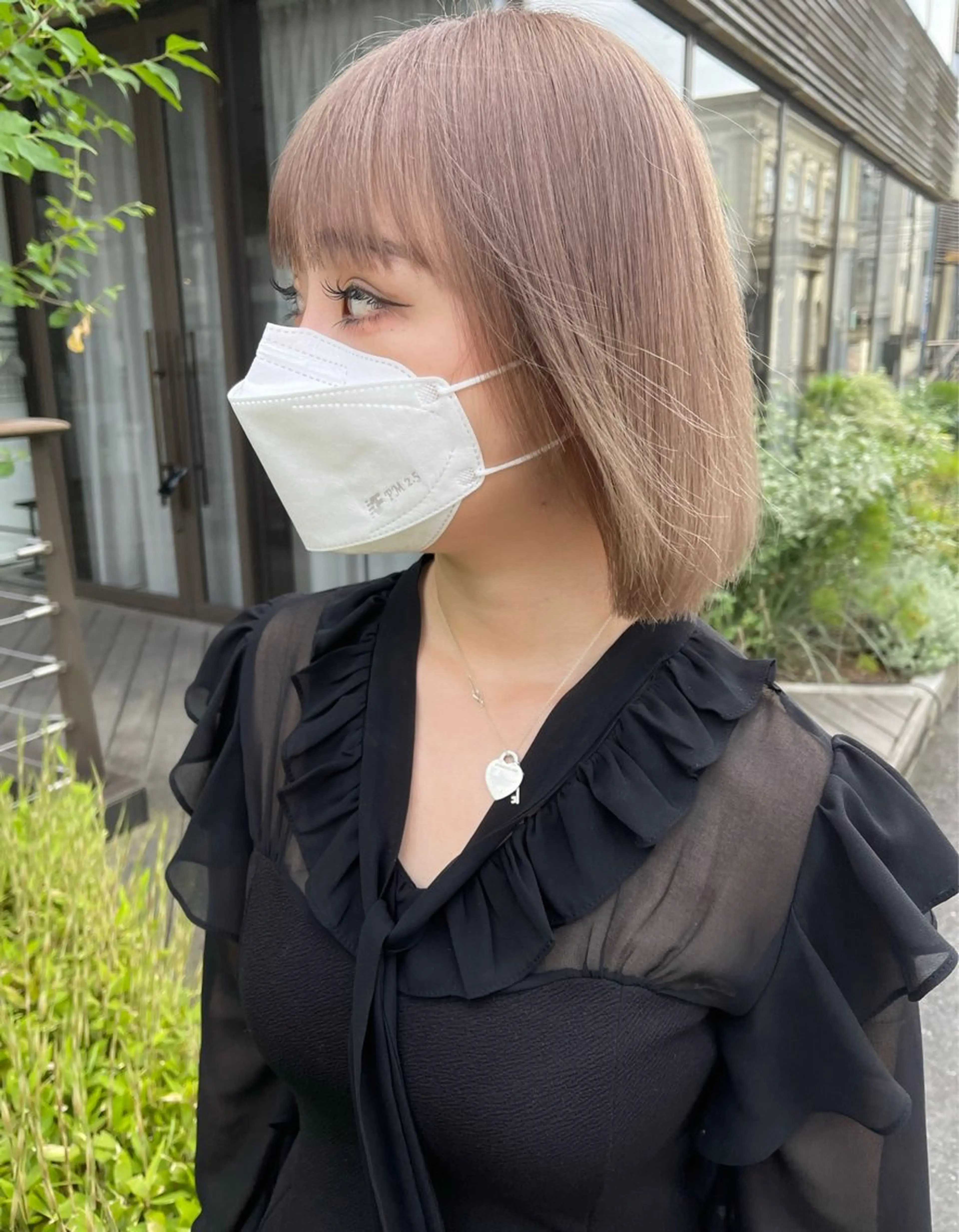 ショート カラー ダブルカラー ヘアカラー mee.urawa所属・似合わせショート×透 明感/やじまたかしのヘアスタイル