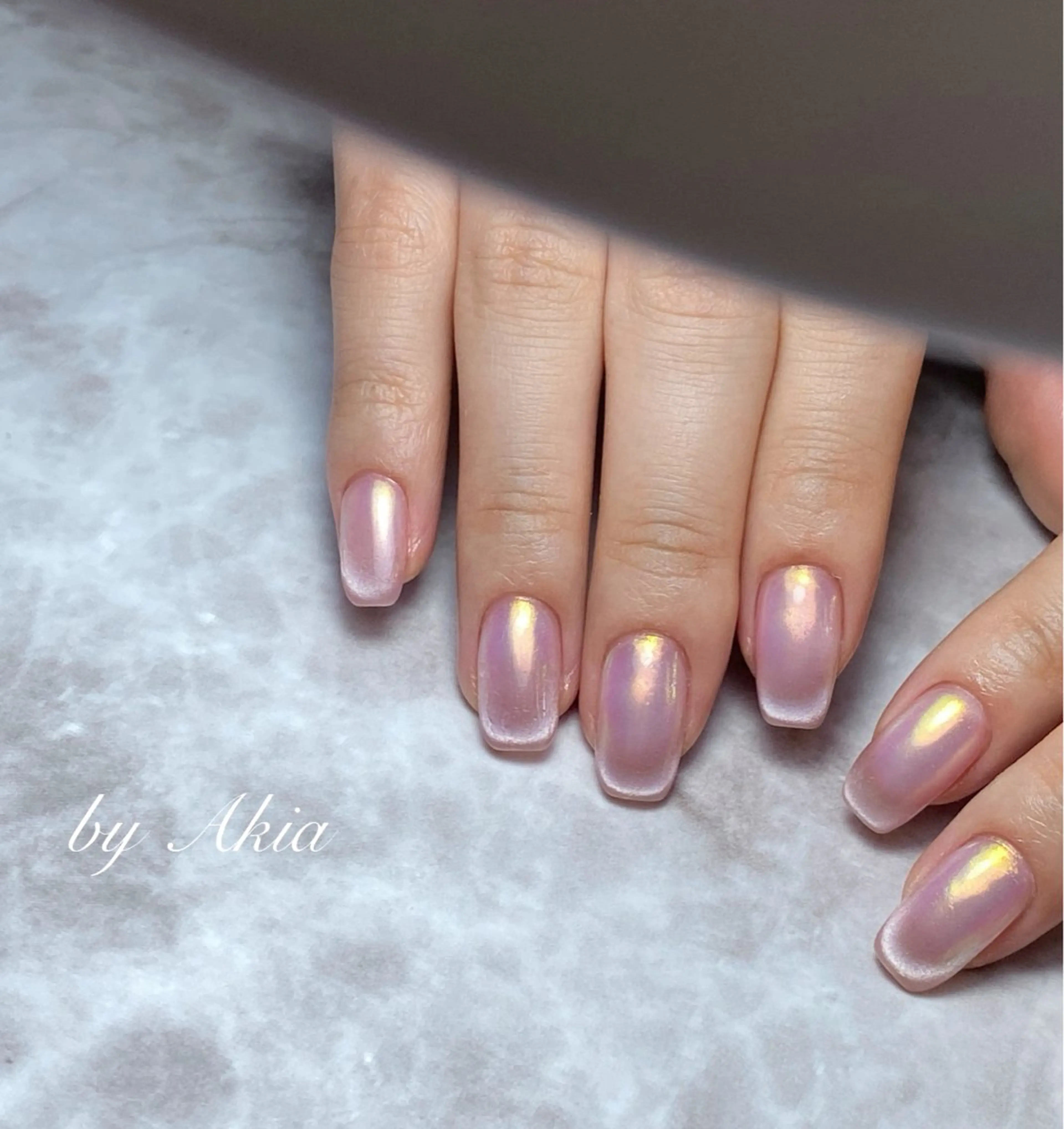 ネイル マグネットネイル ミラーネイル ハンドネイル ハンドケア 閨匠ビューティサロン 銀座店のネイルデザイン