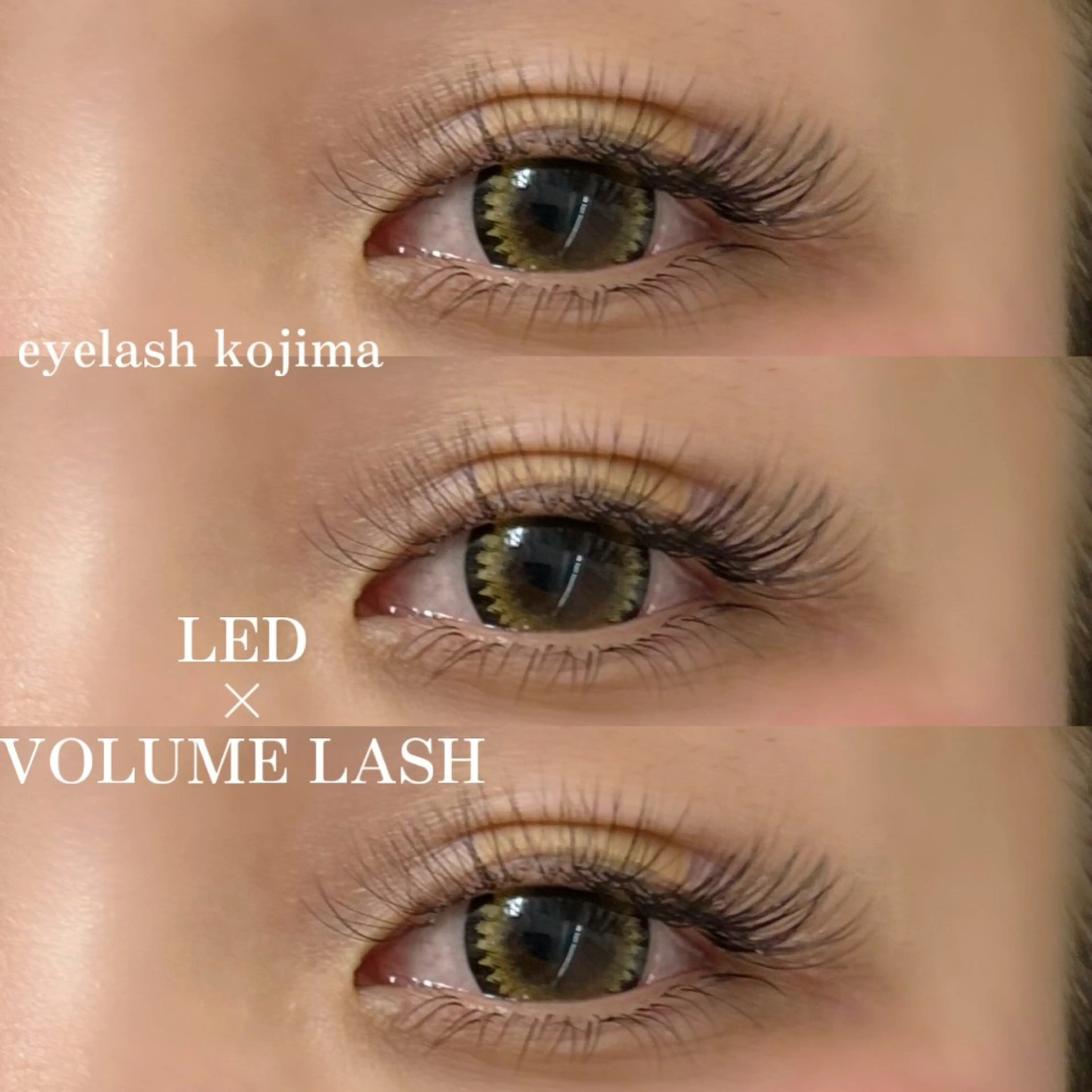 マツエク・マツパ ボリュームラッシュ Trinity eyelashのマツエク・マツパデザイン