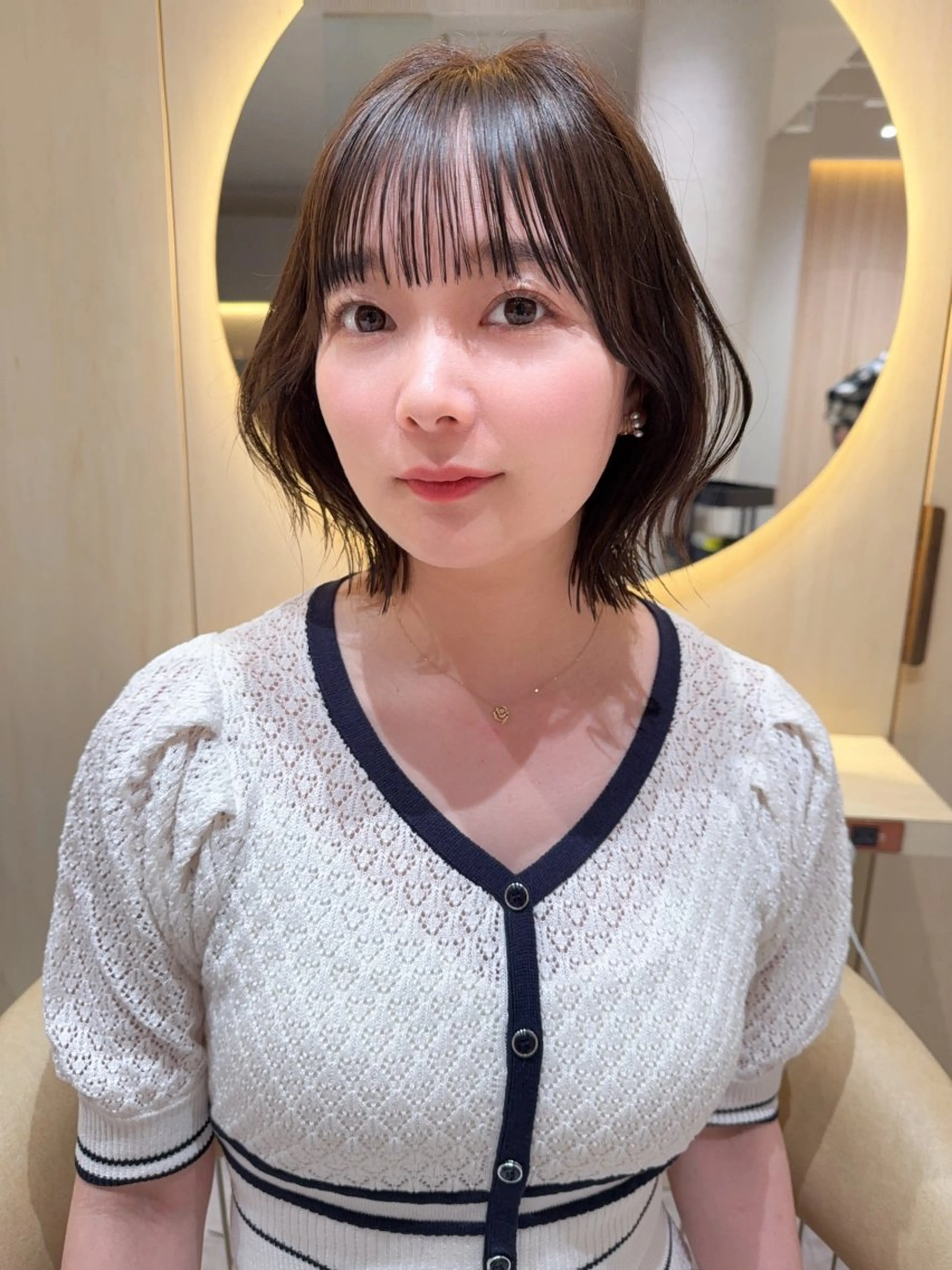 ショート カラー カット ヘアカラー トリートメント レイヤー❣️縮毛矯正 川村利幸のヘアスタイル