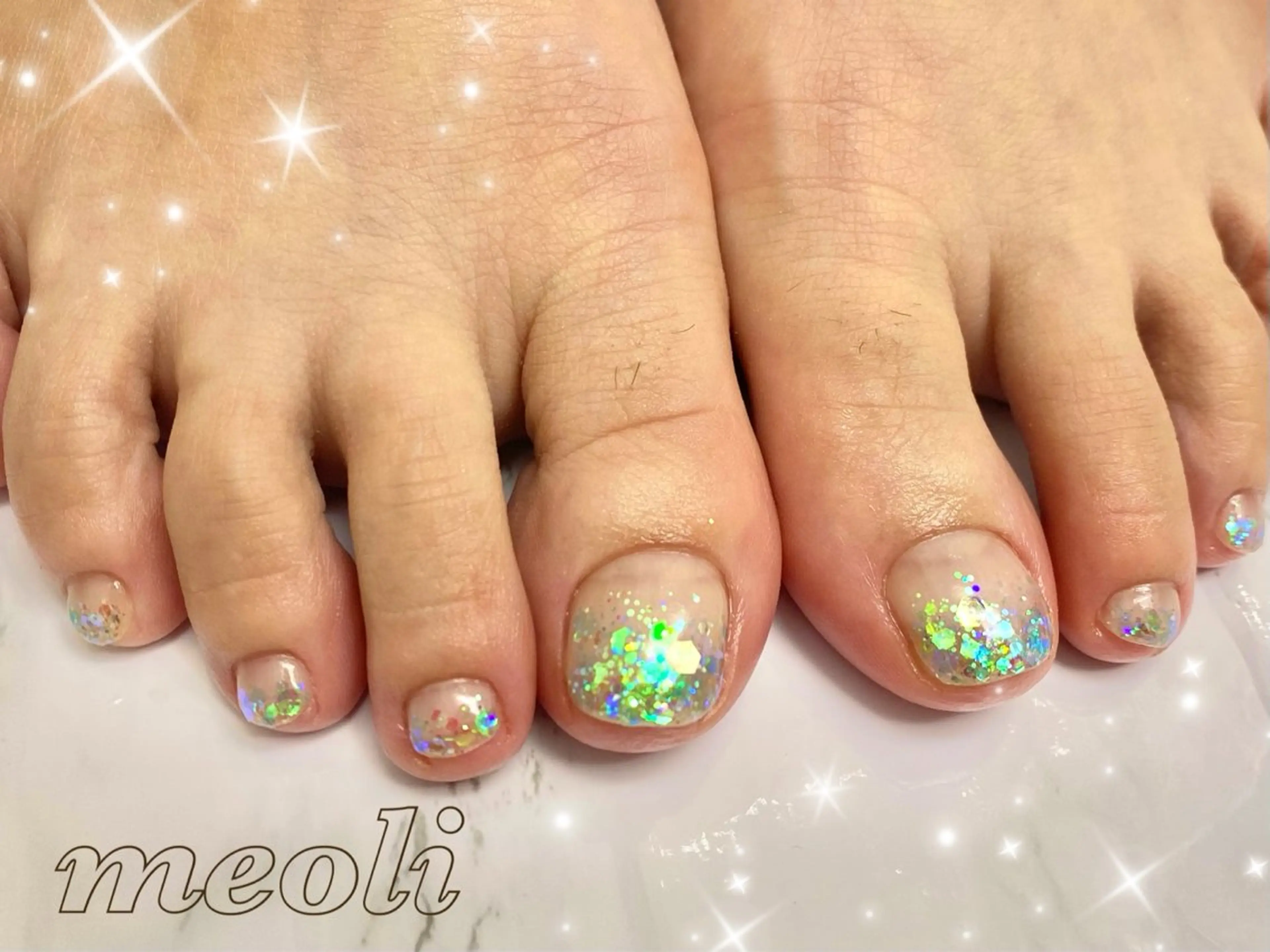 ネイル フットネイル nail salon meoli メグのネイルデザイン