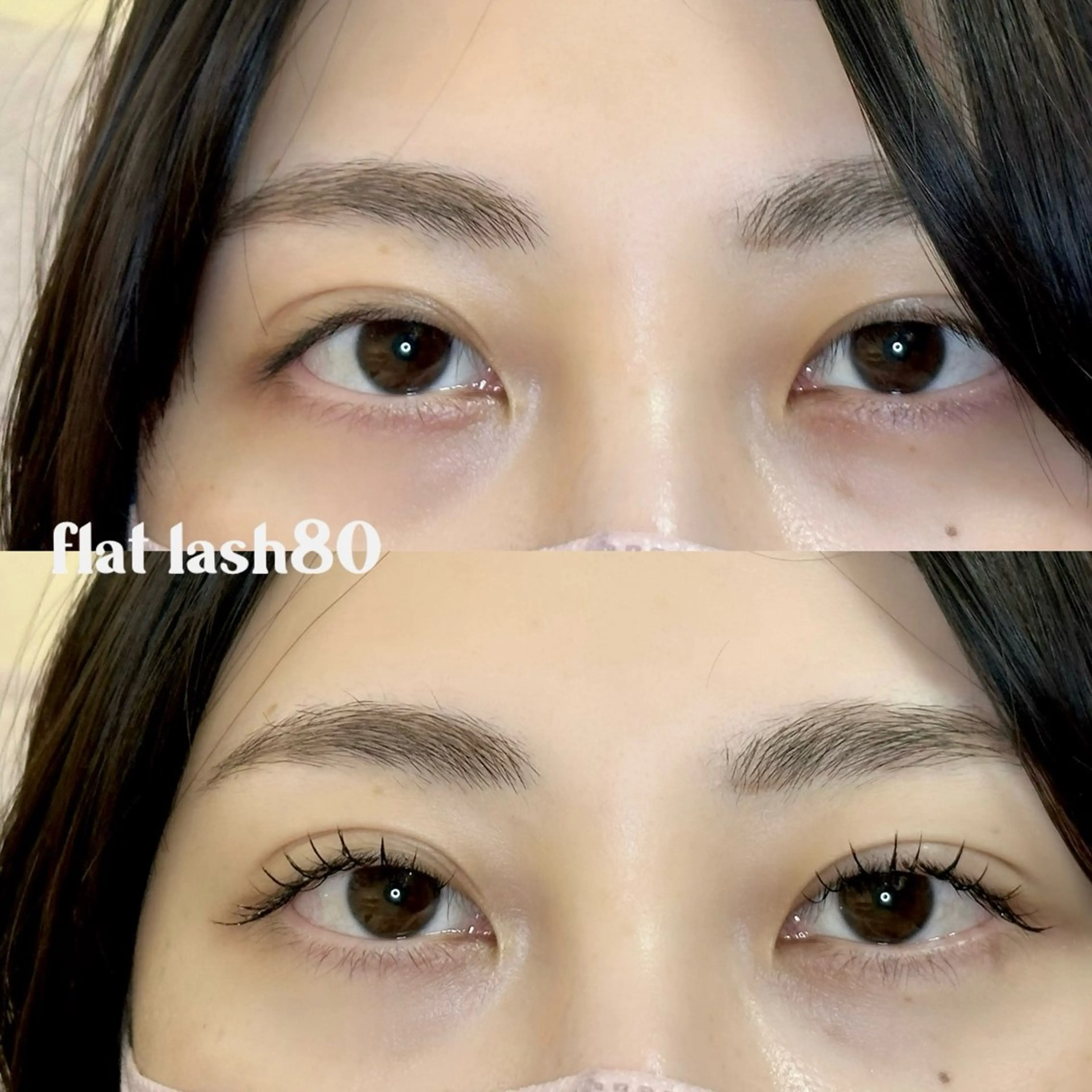 マツエク・マツパ フラットラッシュ salone Regina所属・Regina（レジー ナ）nanahoのマツエク・マツパデザイン