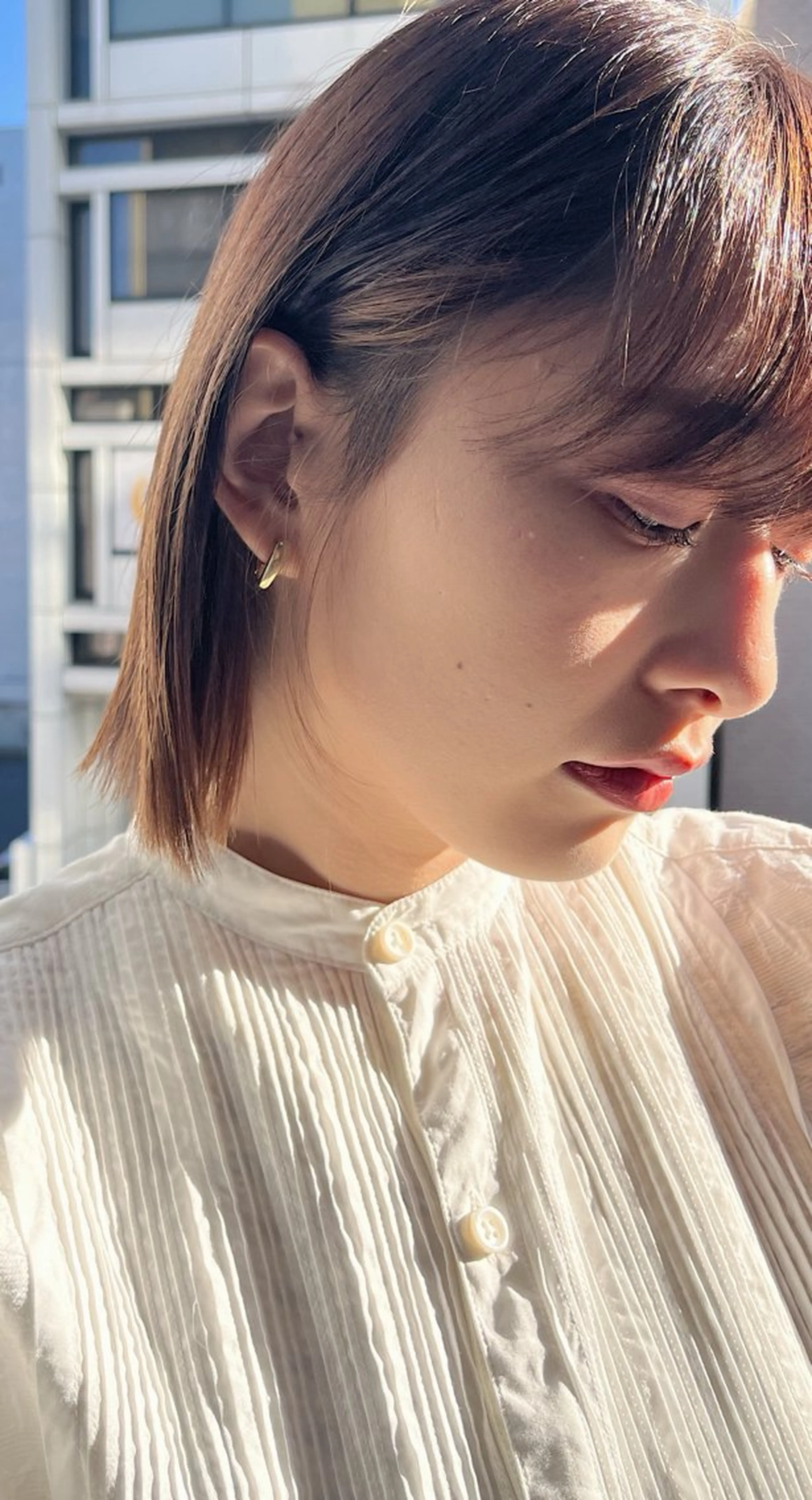 ショート カラー 浦和Lond 山本賢人のヘアスタイル