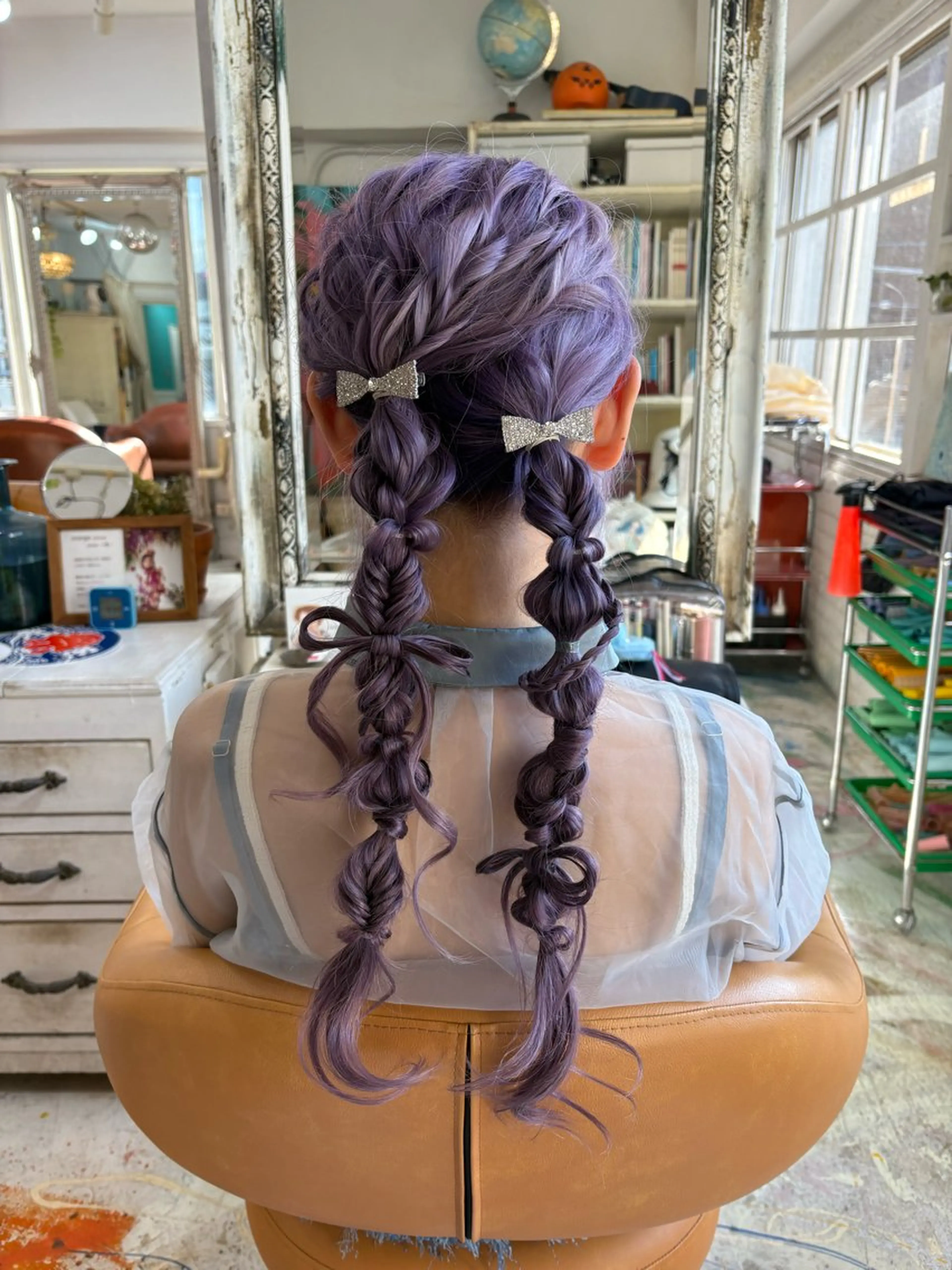 ヘアセットの写真