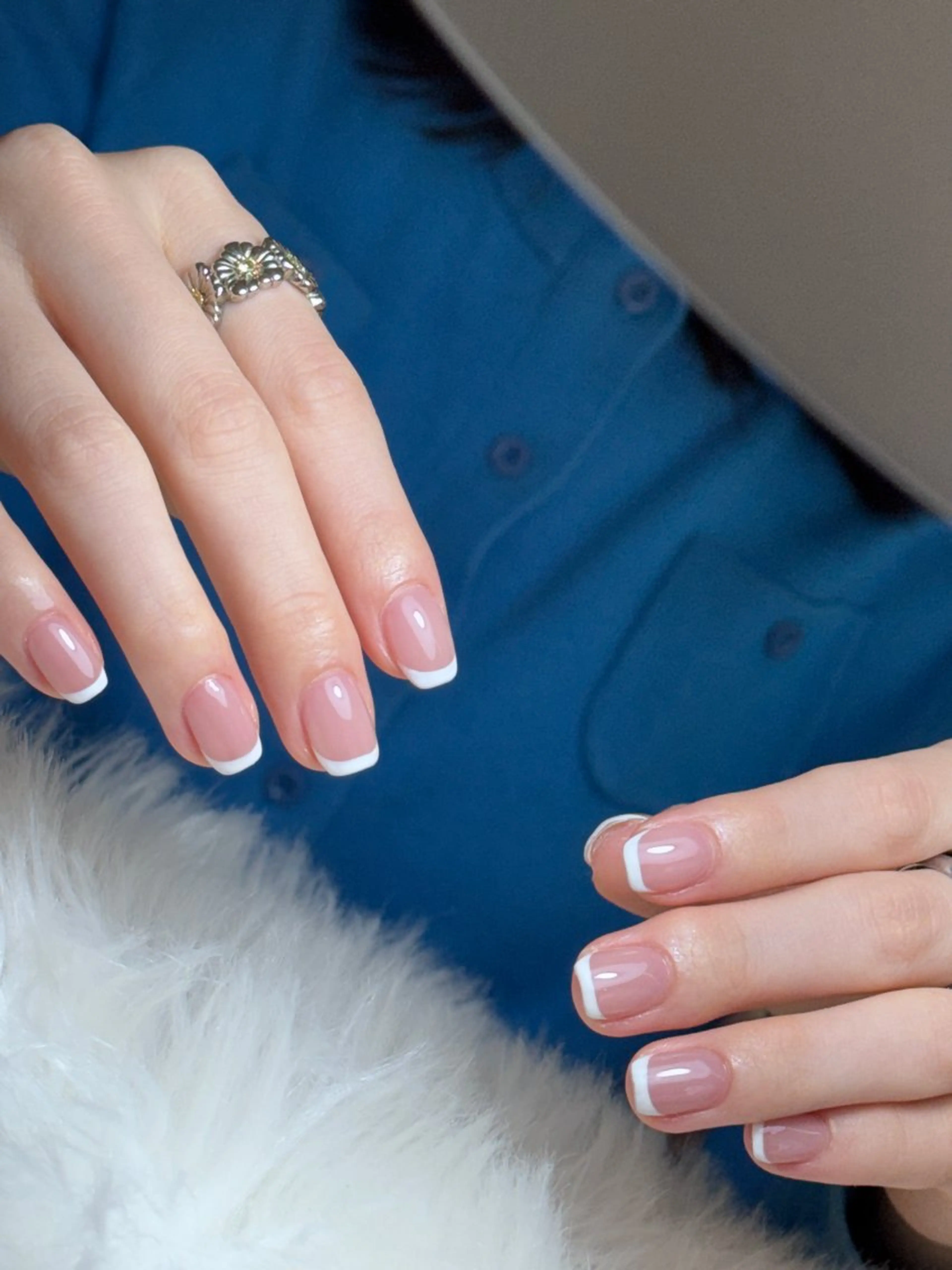 ネイル 韓国ネイル 持ち込み ニュアンスネイル ワンホンネイル ハンドネイル Mio Nailのネイルデザイン