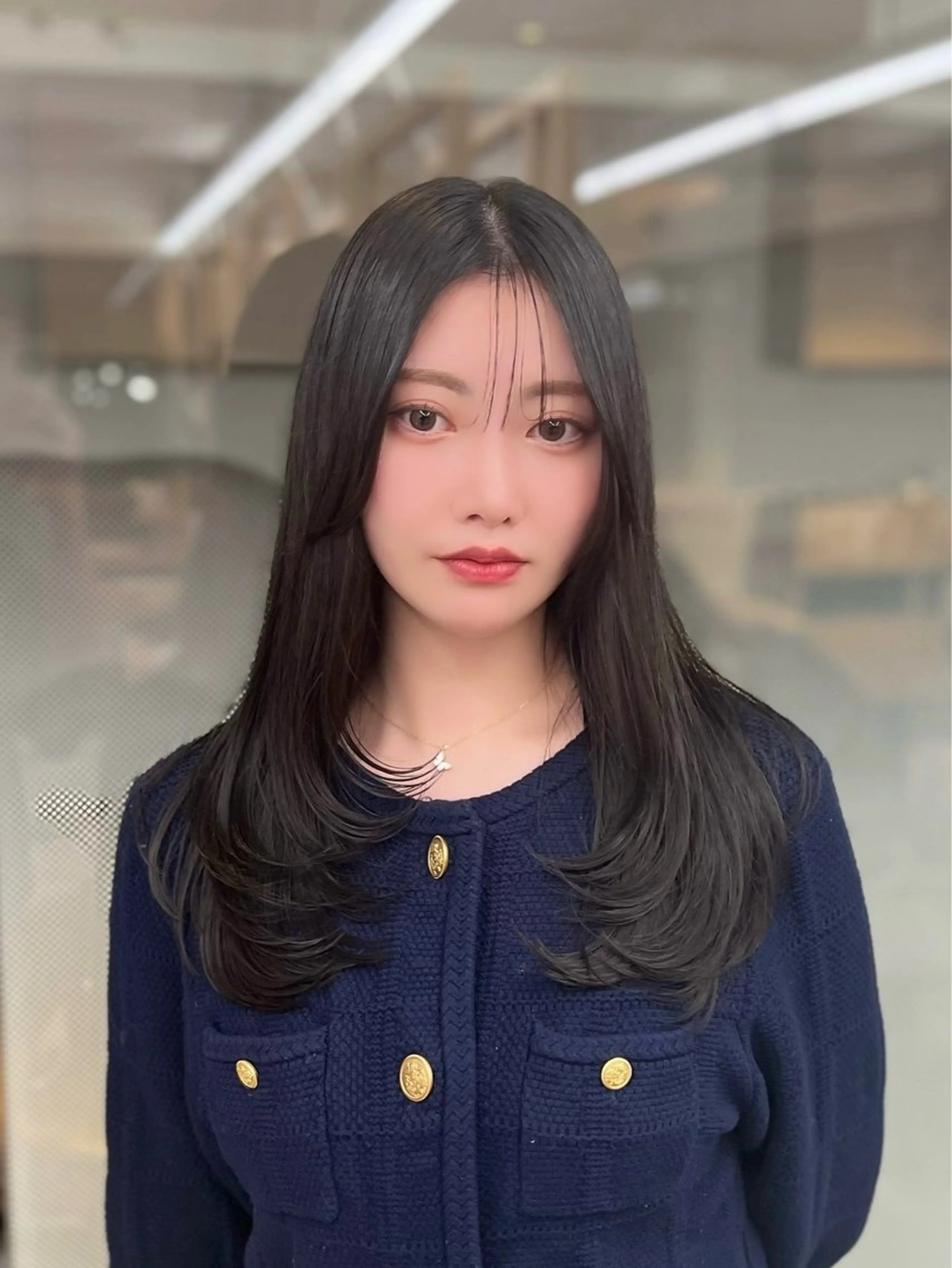 ロング パーマ 髪質改善 ストレートパーマ カット 縮毛矯正 レイヤー/髪質改善 DAISUKEのヘアスタイル