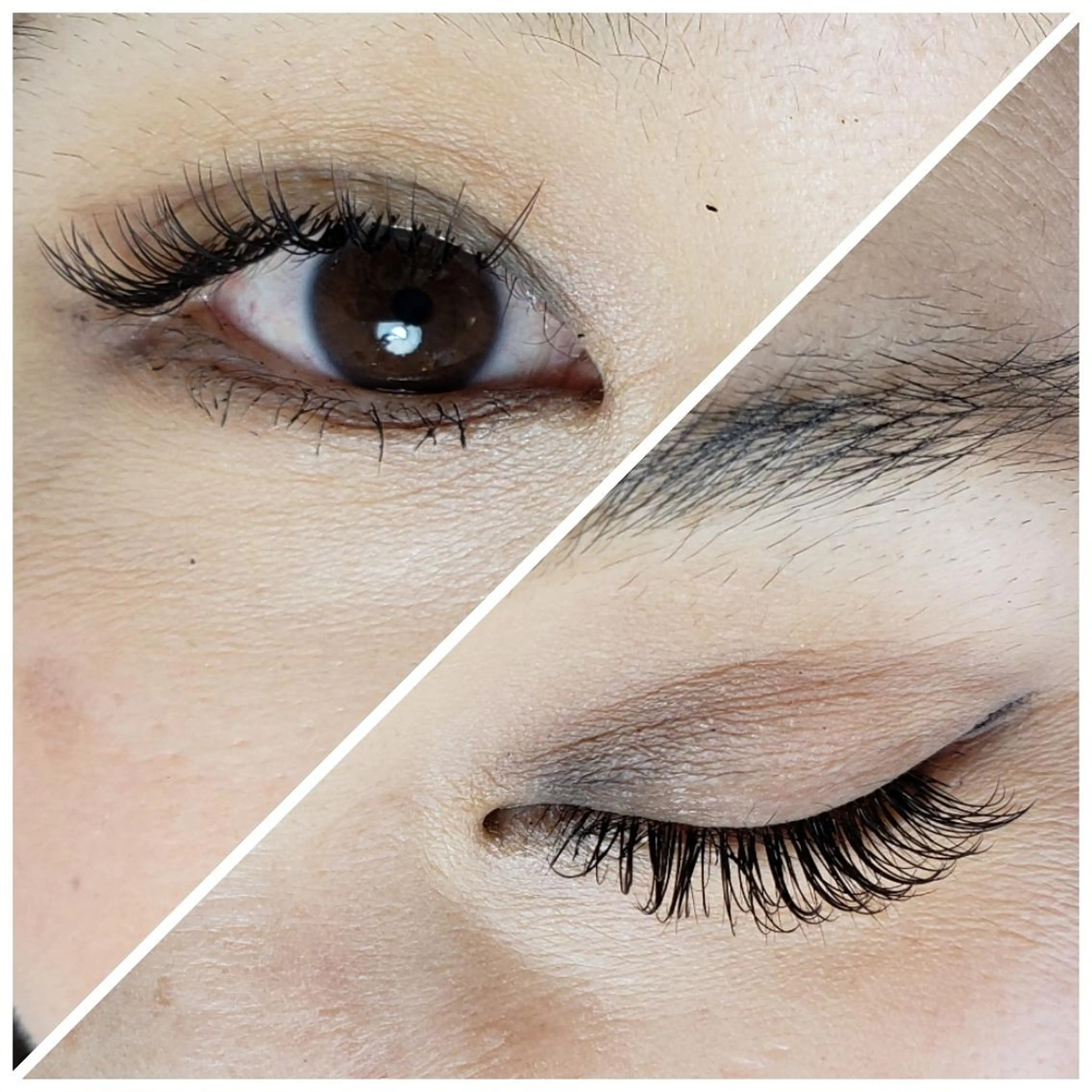 マツエク・マツパ カラーマツエク Rouge ・ K  　のマツエク・マツパデザイン