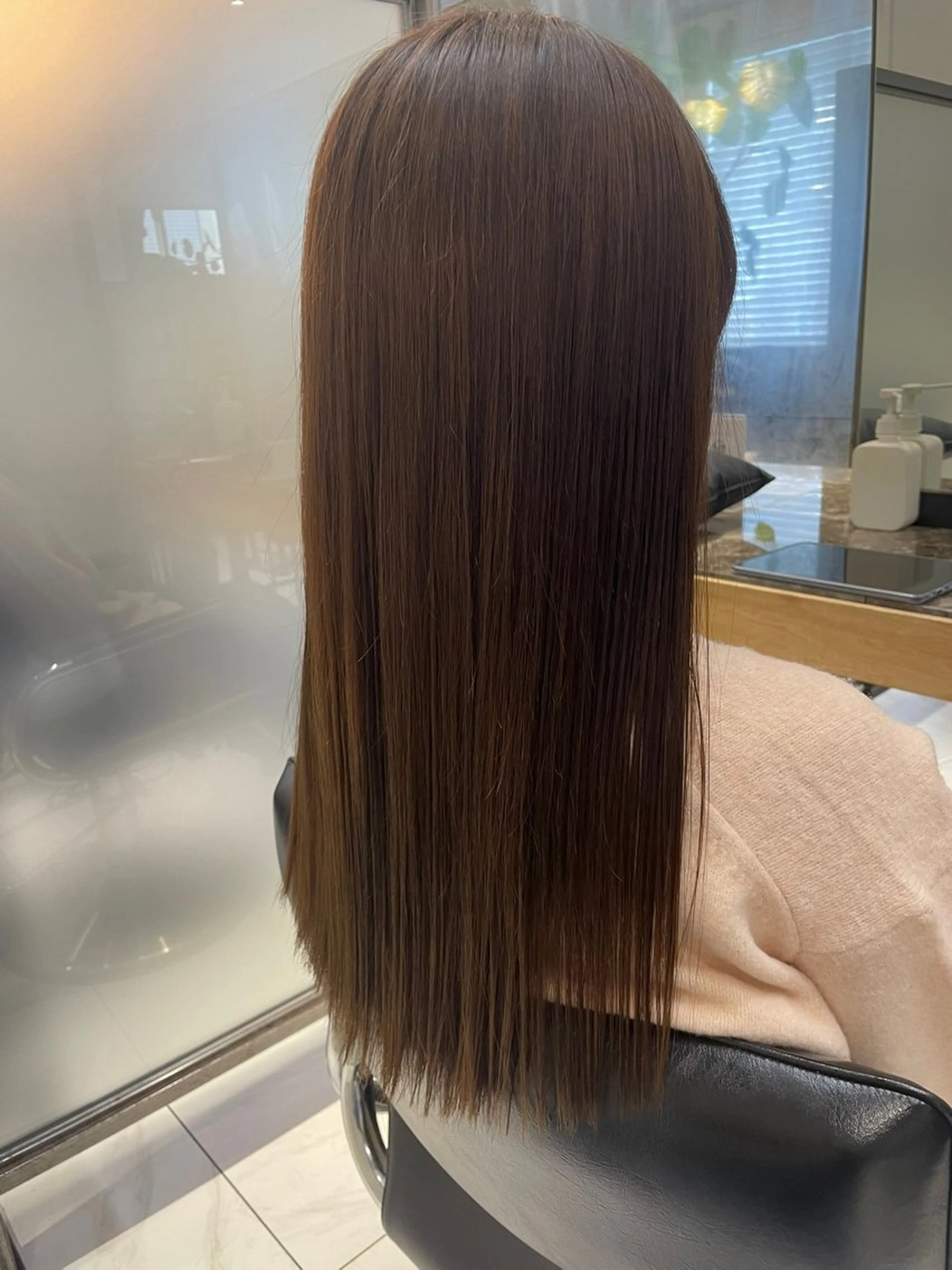 ロング カット 縮毛矯正 トリートメント 🦕小林 大地🦕のヘアスタイル