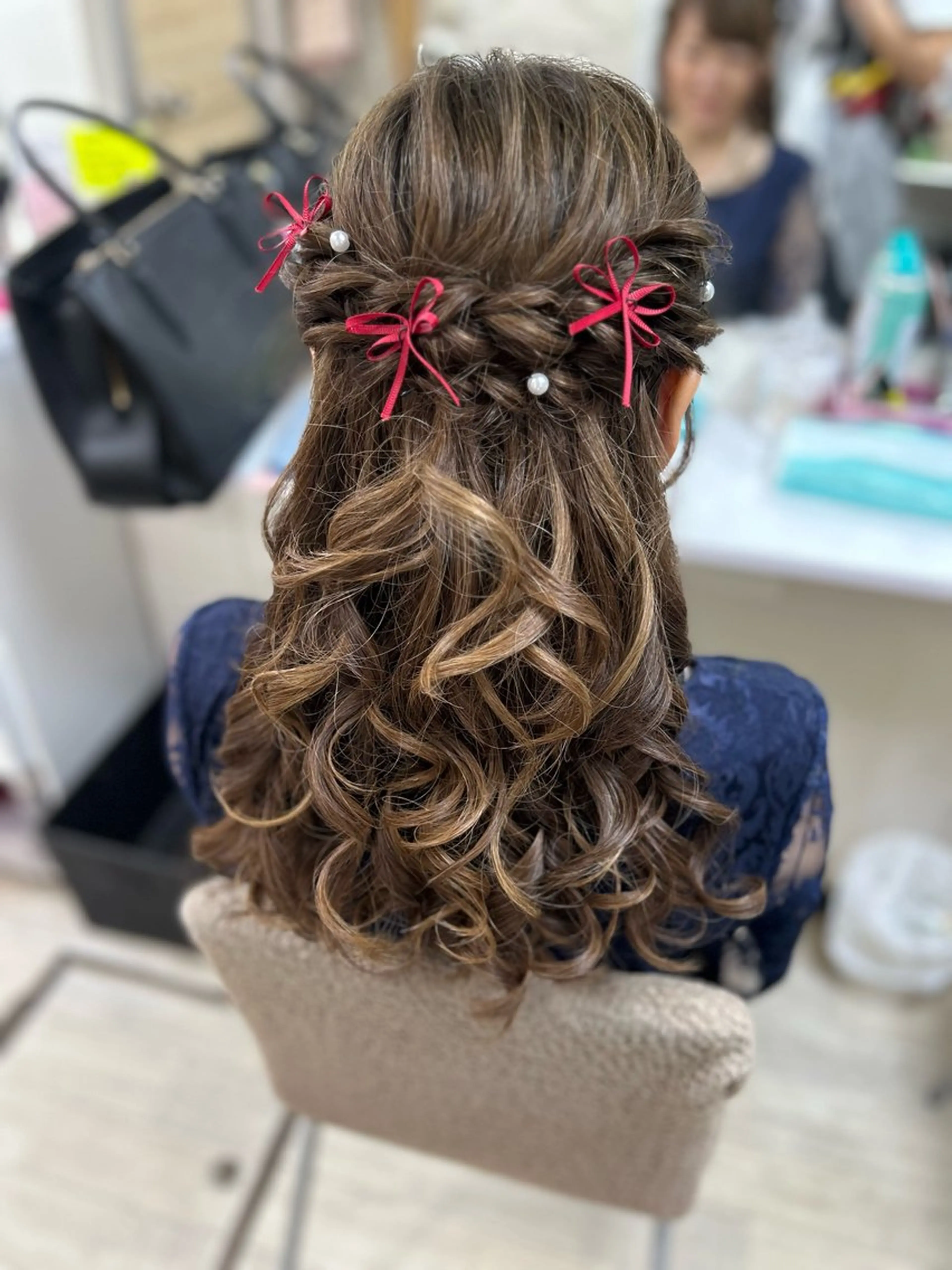 セミロング へアセット/心斎橋 支持率No.1✨🌈のヘアスタイル