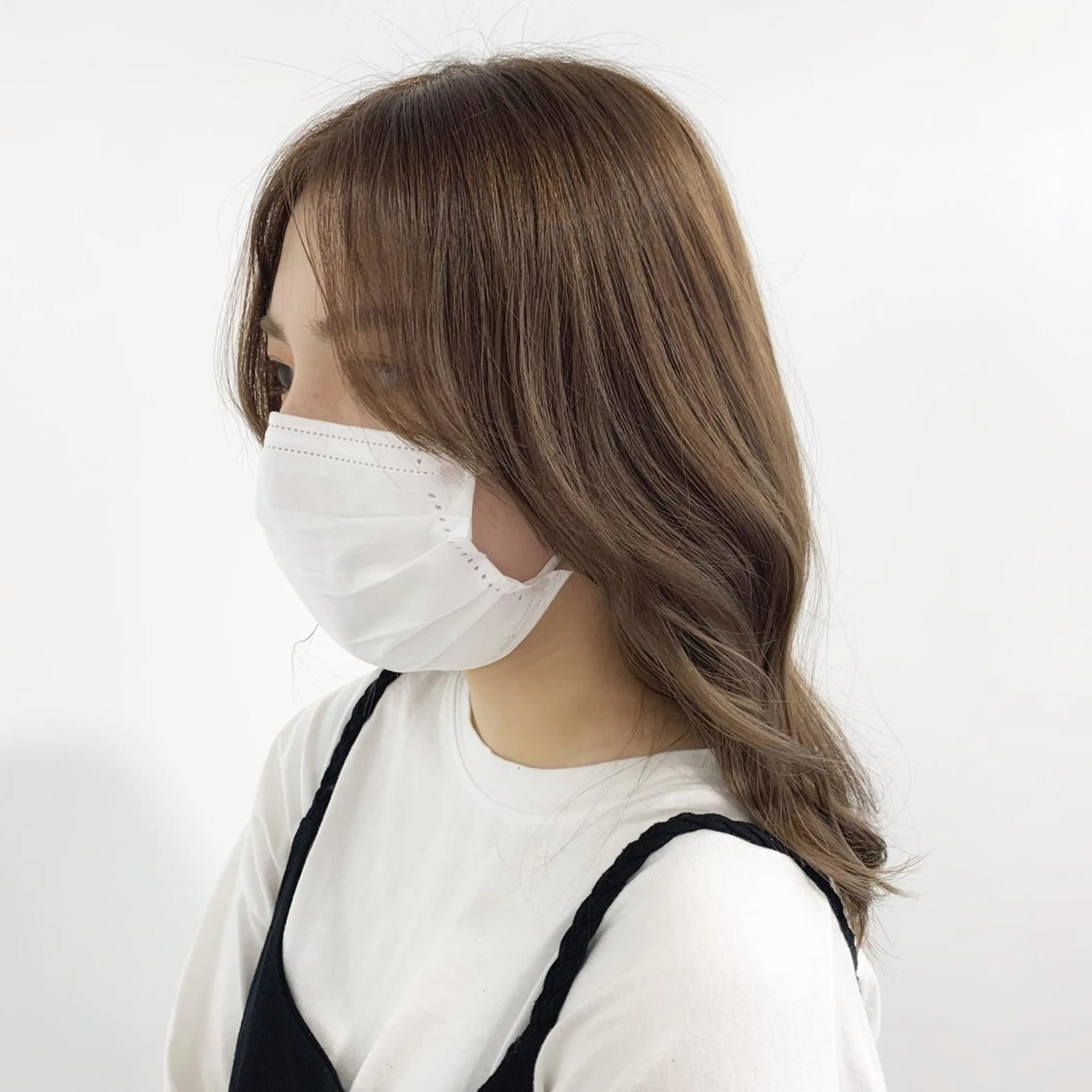 ミディアム カラー ヘアアレンジ ベージュカラー 🍒暖色✖️レイヤー ／Haruna🍒のヘアスタイル