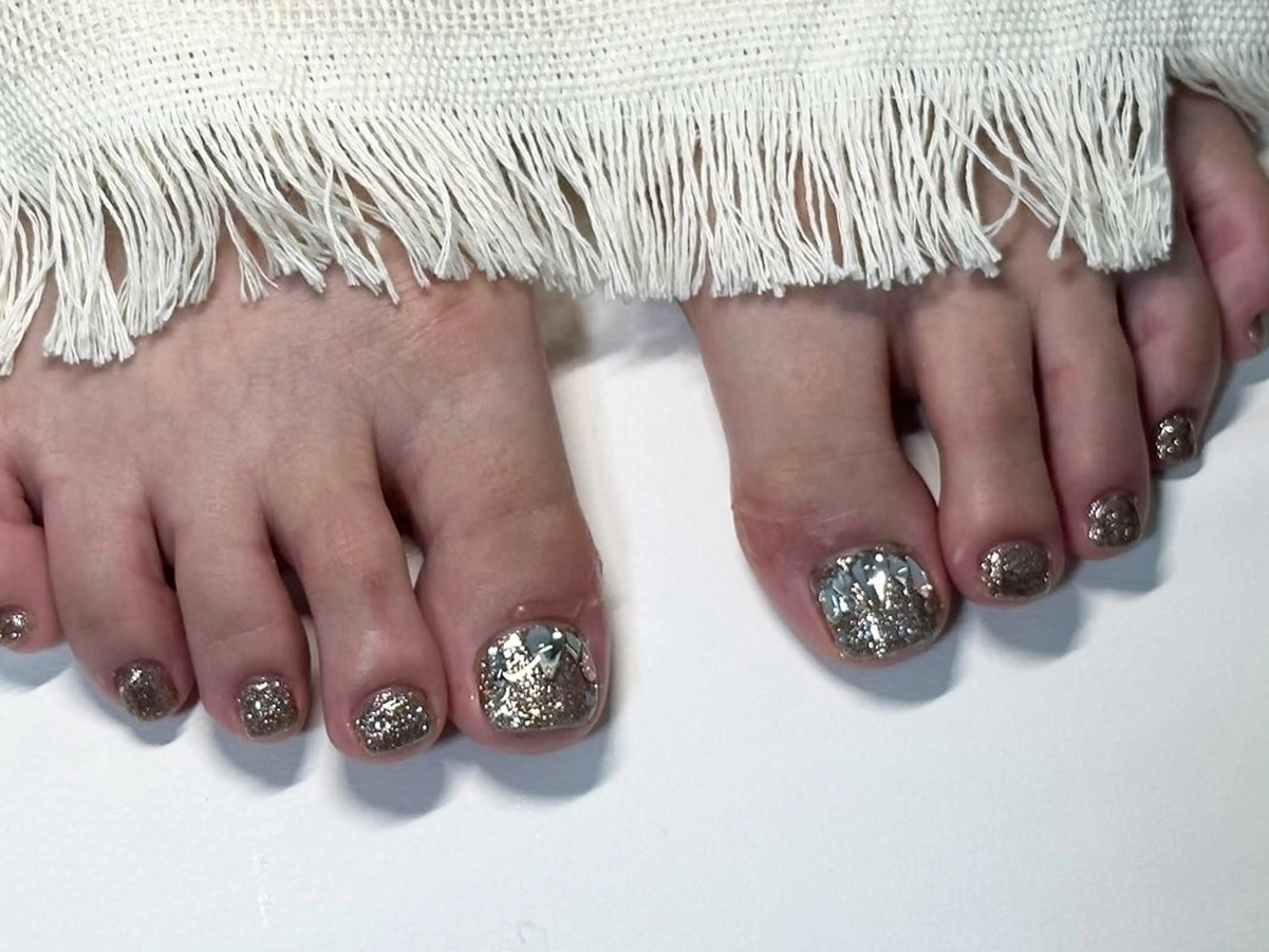 ネイル フットネイル 持ち込み フットネイル 💕Dreamy KIYO💕のネイルデザイン