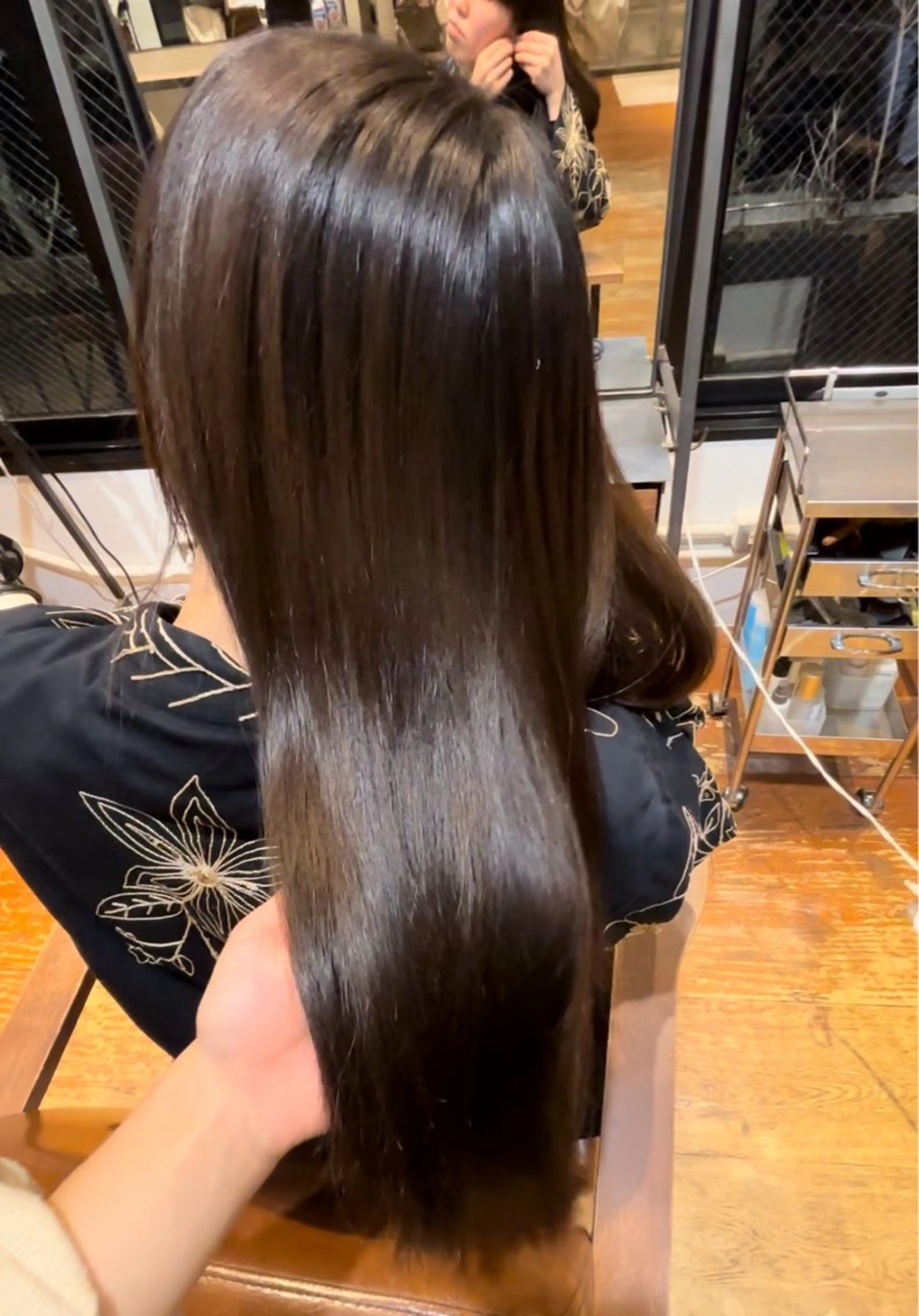 セミロング カット ヘアカラー 縮毛矯正 Opus🐕kato Mizuki🐕のヘアスタイル