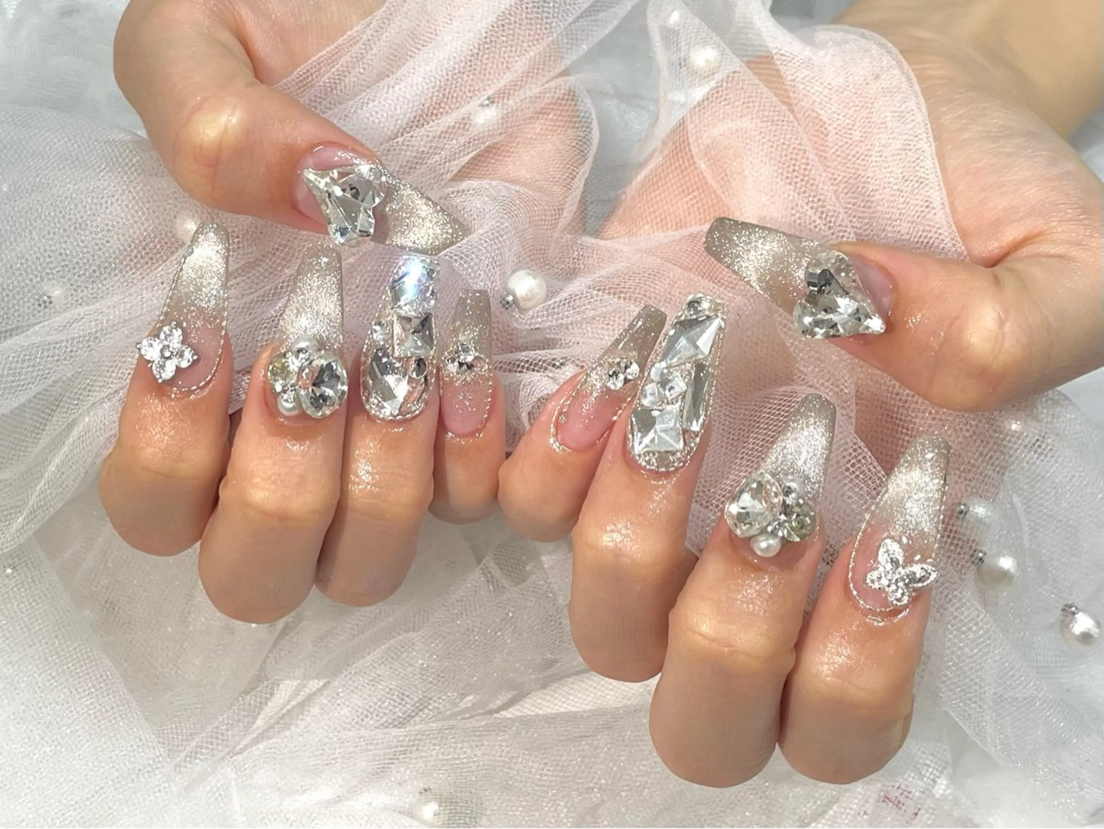 ネイル ＿WHITE+南海難波店所属・_WHITE+ 南海難波店のネイルデザイン