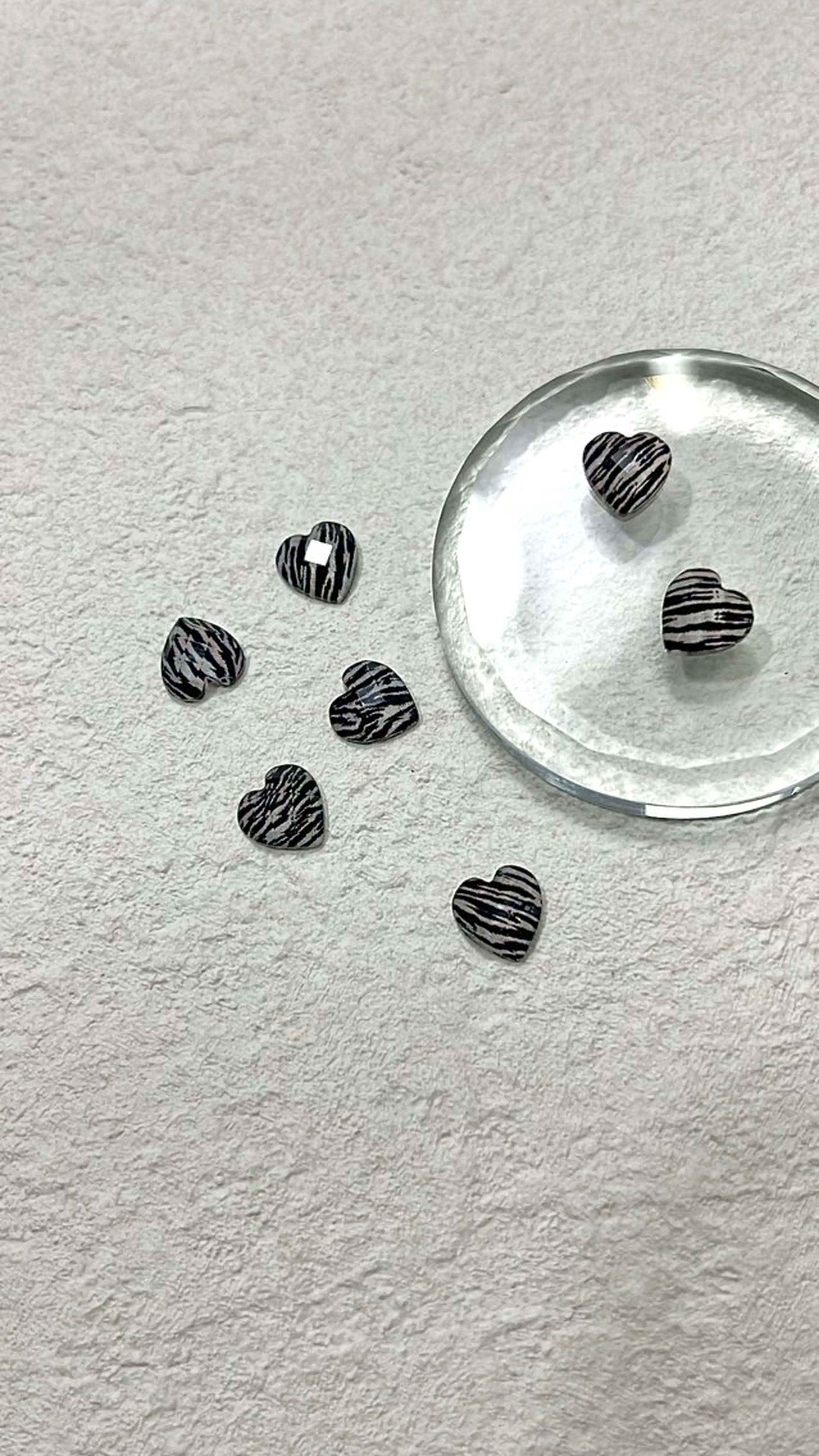 ネイル アニマル柄 ハート ハンドネイル フットネイル para ☀︎ sol by BECK所属・Para Sol nail　Maoのネイルデザイン