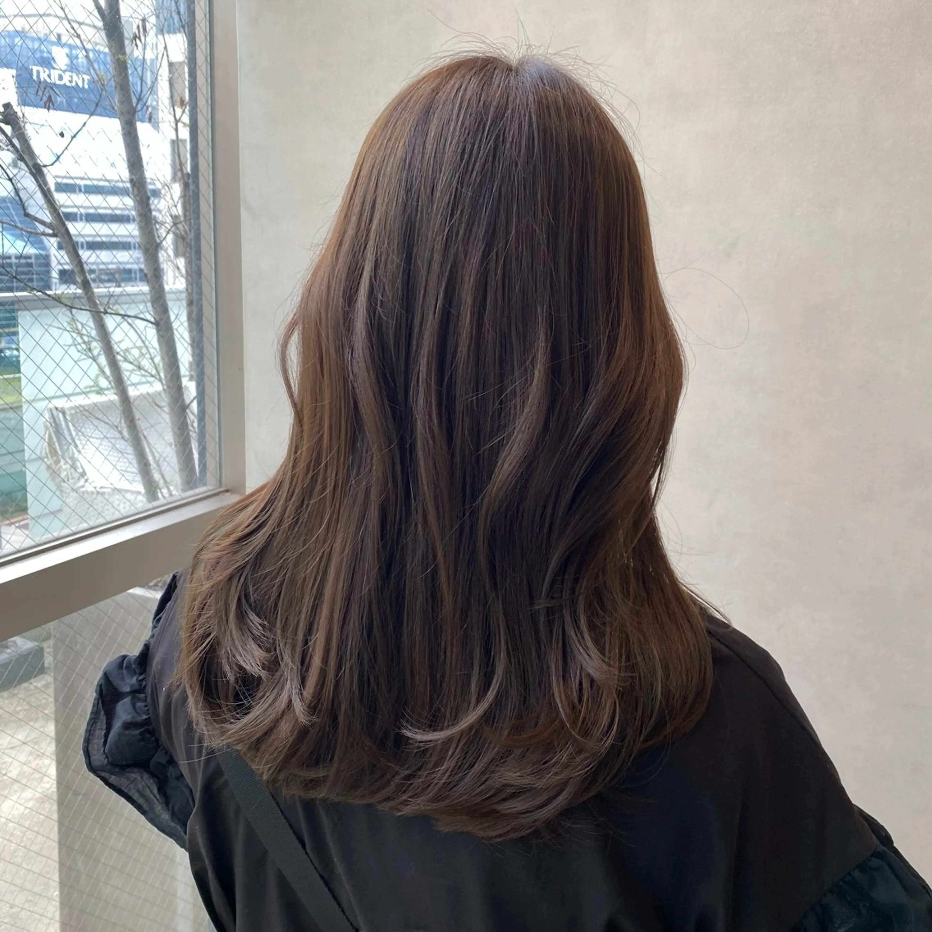 セミロング カラー yukari🌷名駅 ＊大人かわいい艶髪のヘアスタイル