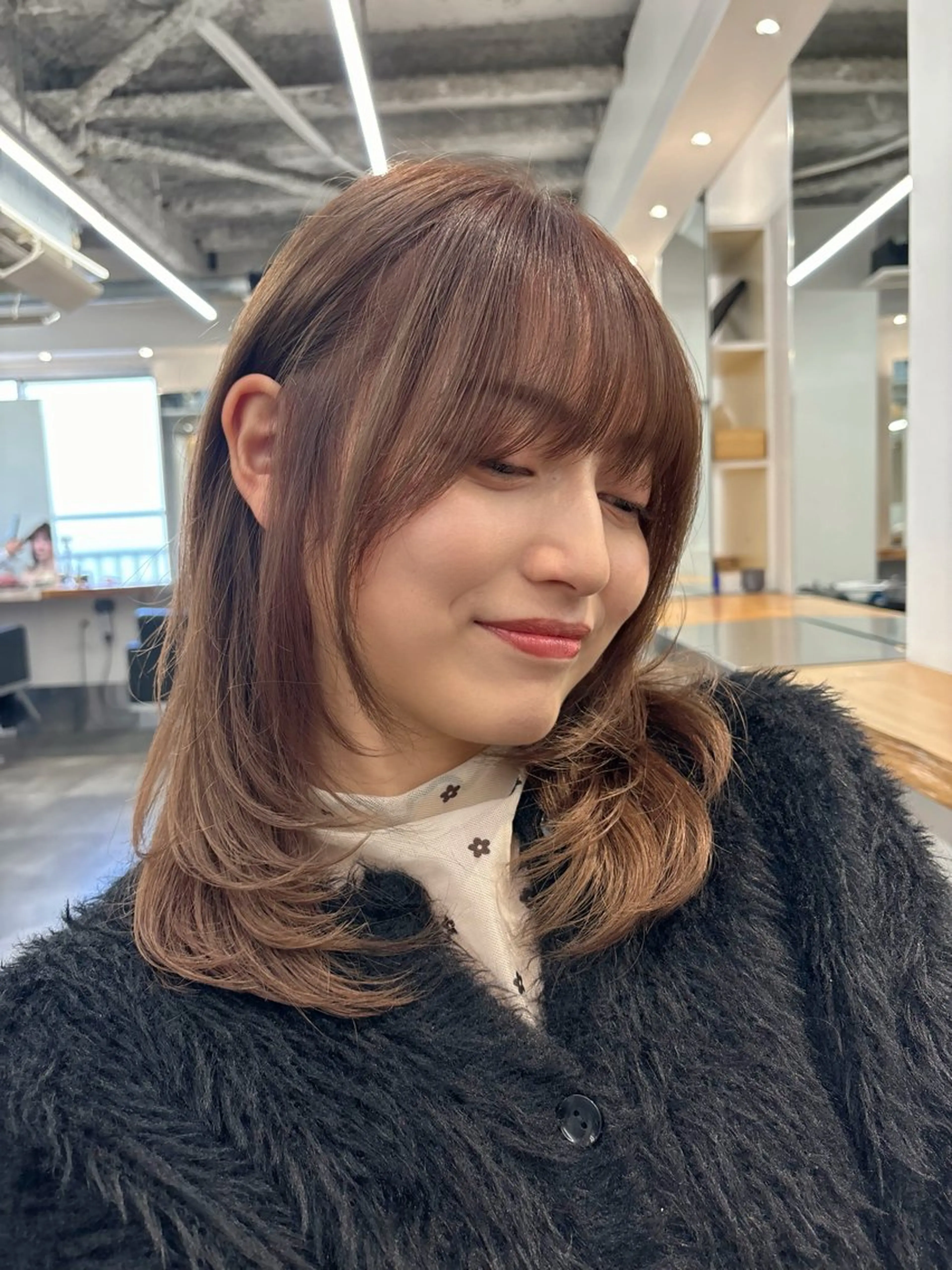 ミディアム 小玉 彰哉のヘアスタイル