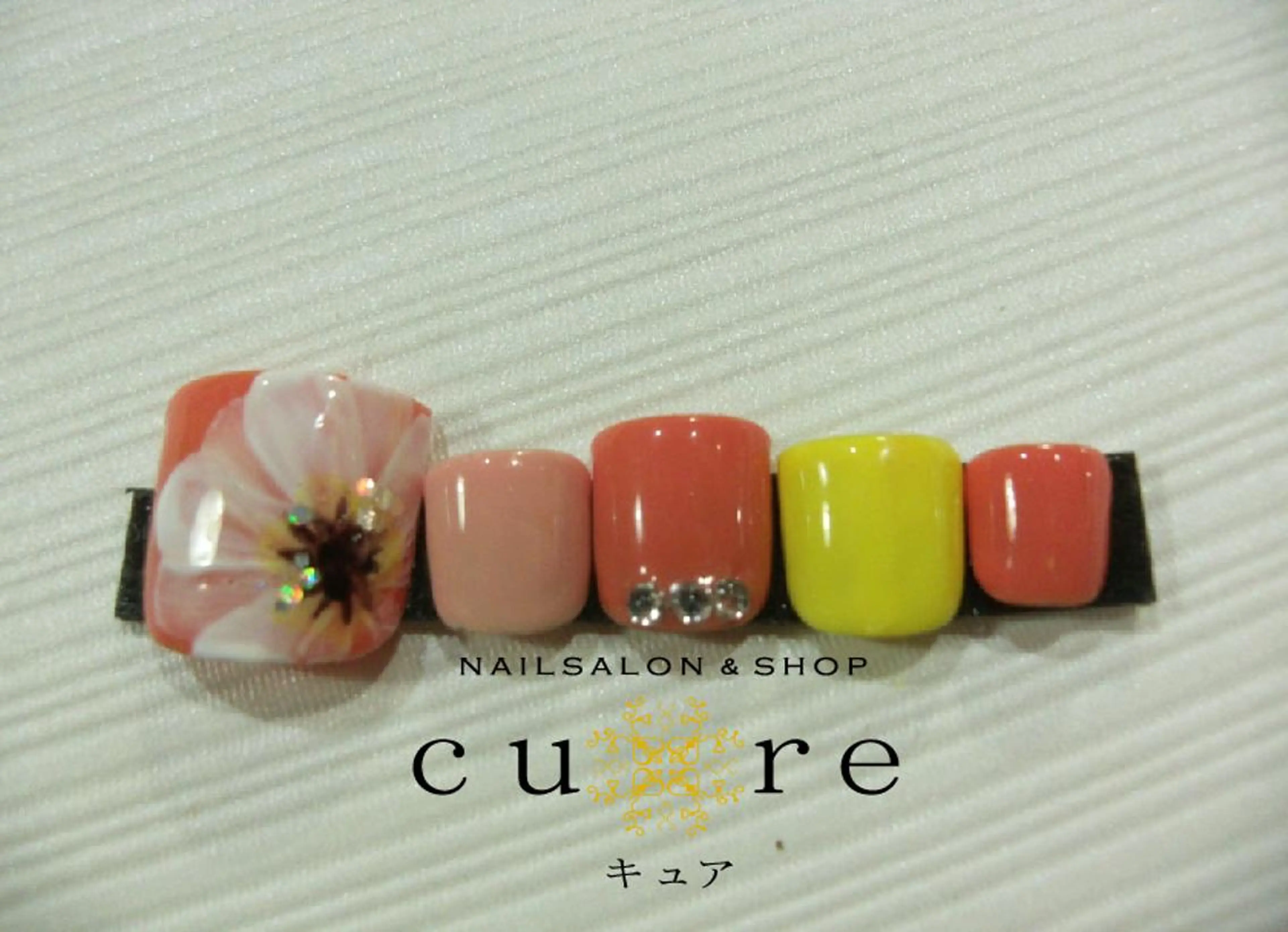 ネイル フットネイル ジェルネイル ネイルサロン Cureのネイルデザイン