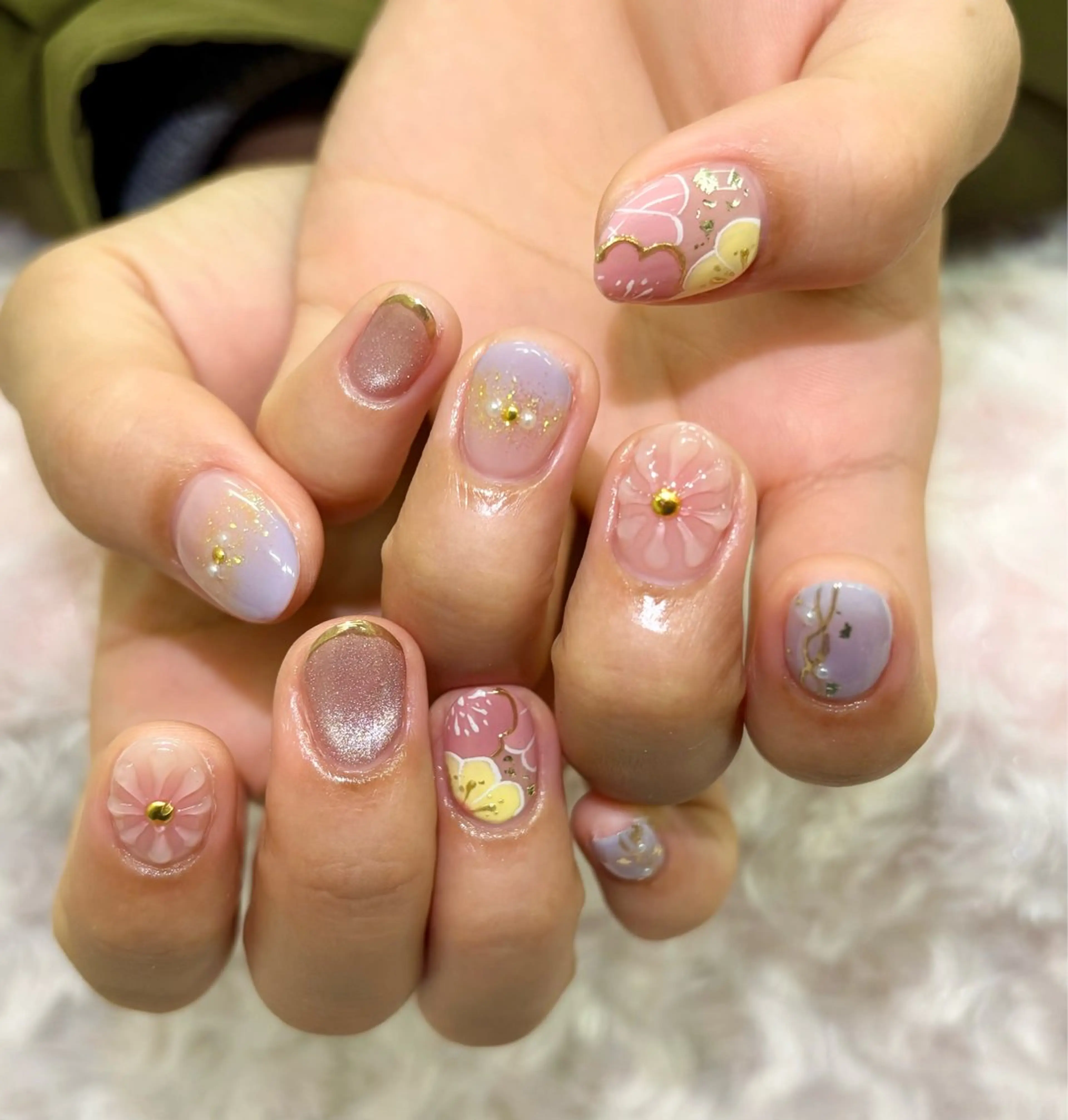 ネイル タマキ リノ　ビアンカ豊崎のネイルデザイン