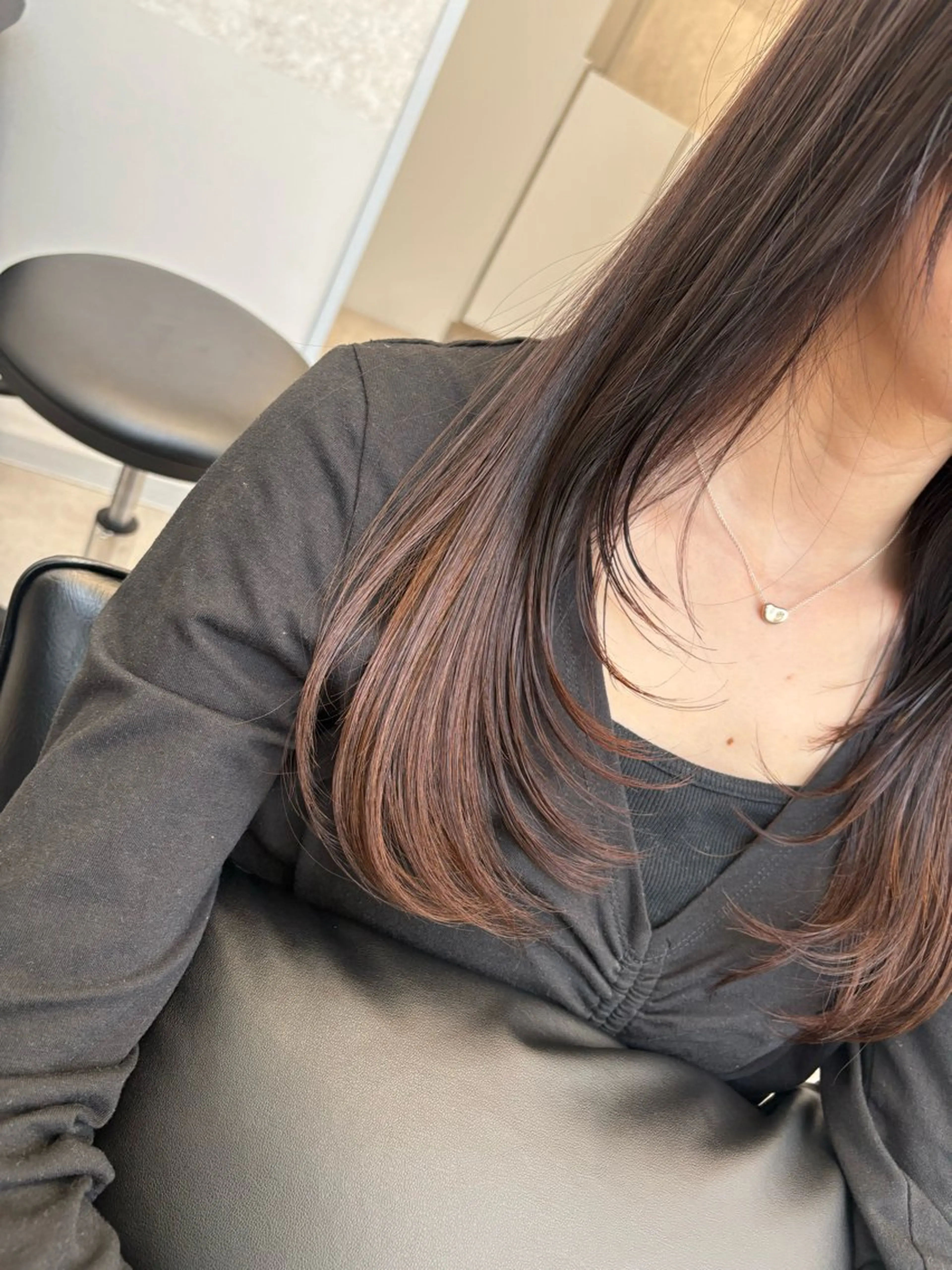 セミロング レイヤーカット カット ヘアカラー トリートメント 🌷MIREA🌷 LUANA 難波店のヘアスタイル