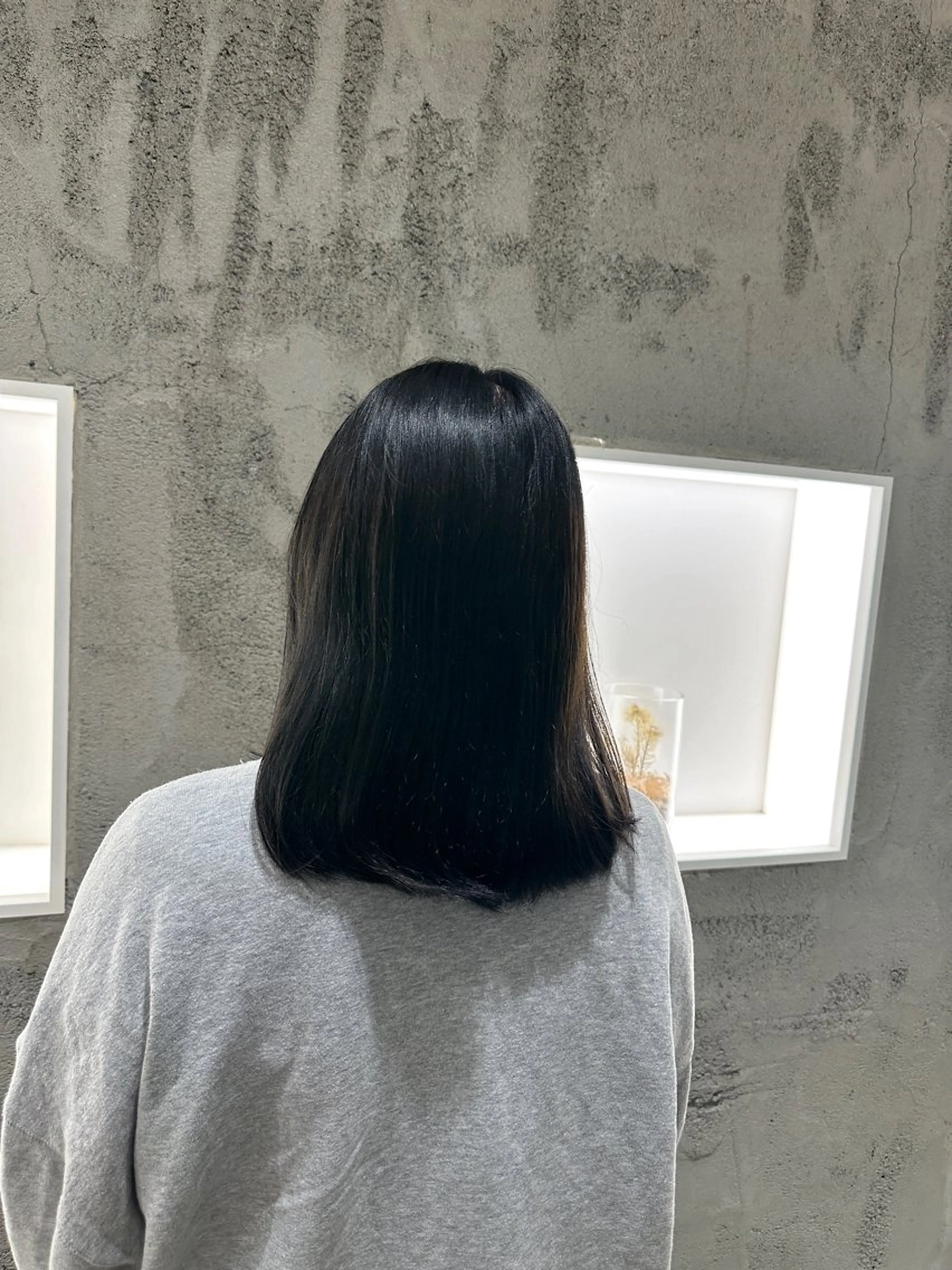 ミディアム TRUNS所属・こうた/髪質改善 ストレート/ヘアケアのヘアスタイル