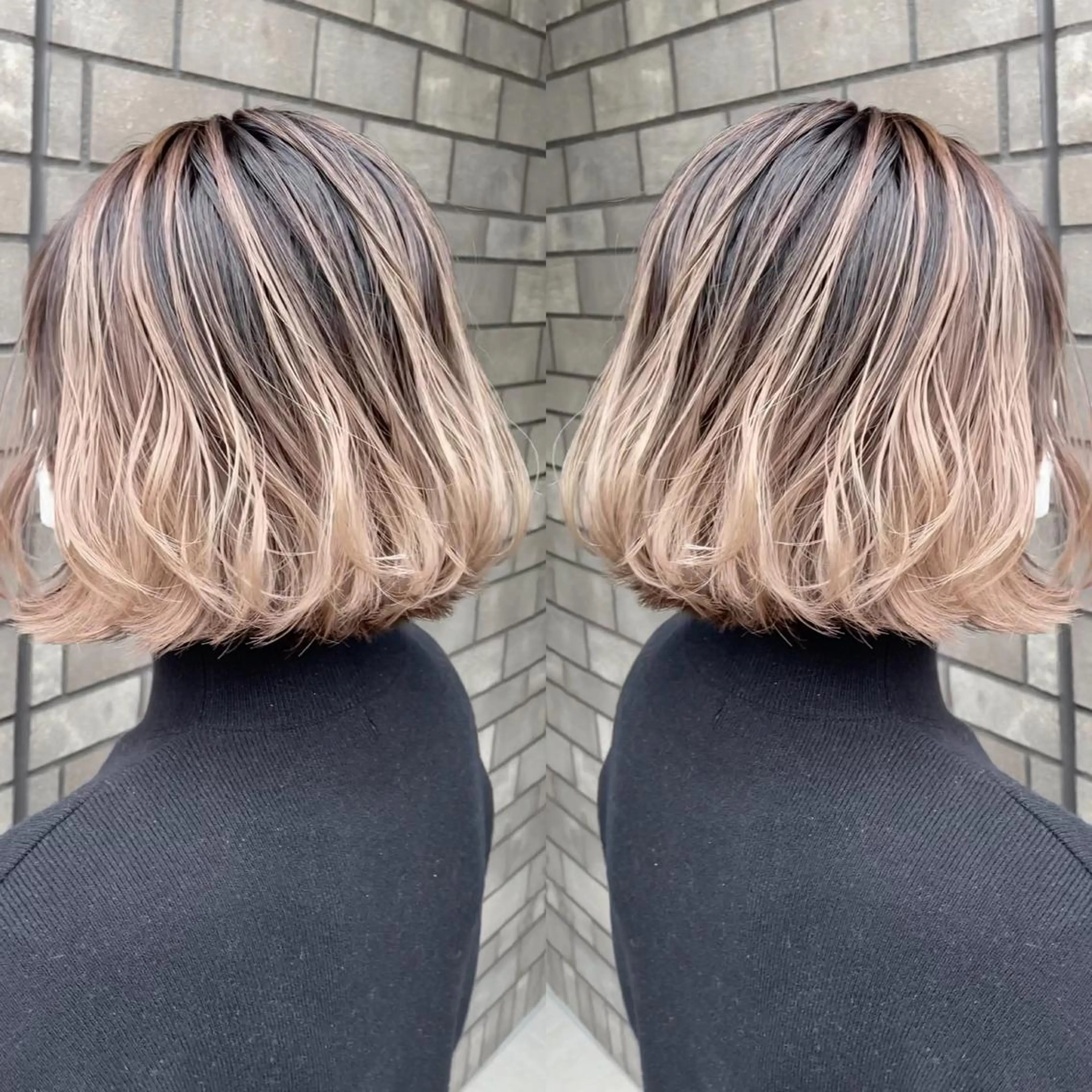 ショート カラー カット ヘアカラー トリートメント 縮毛/レイヤー 韓国/橋口のヘアスタイル