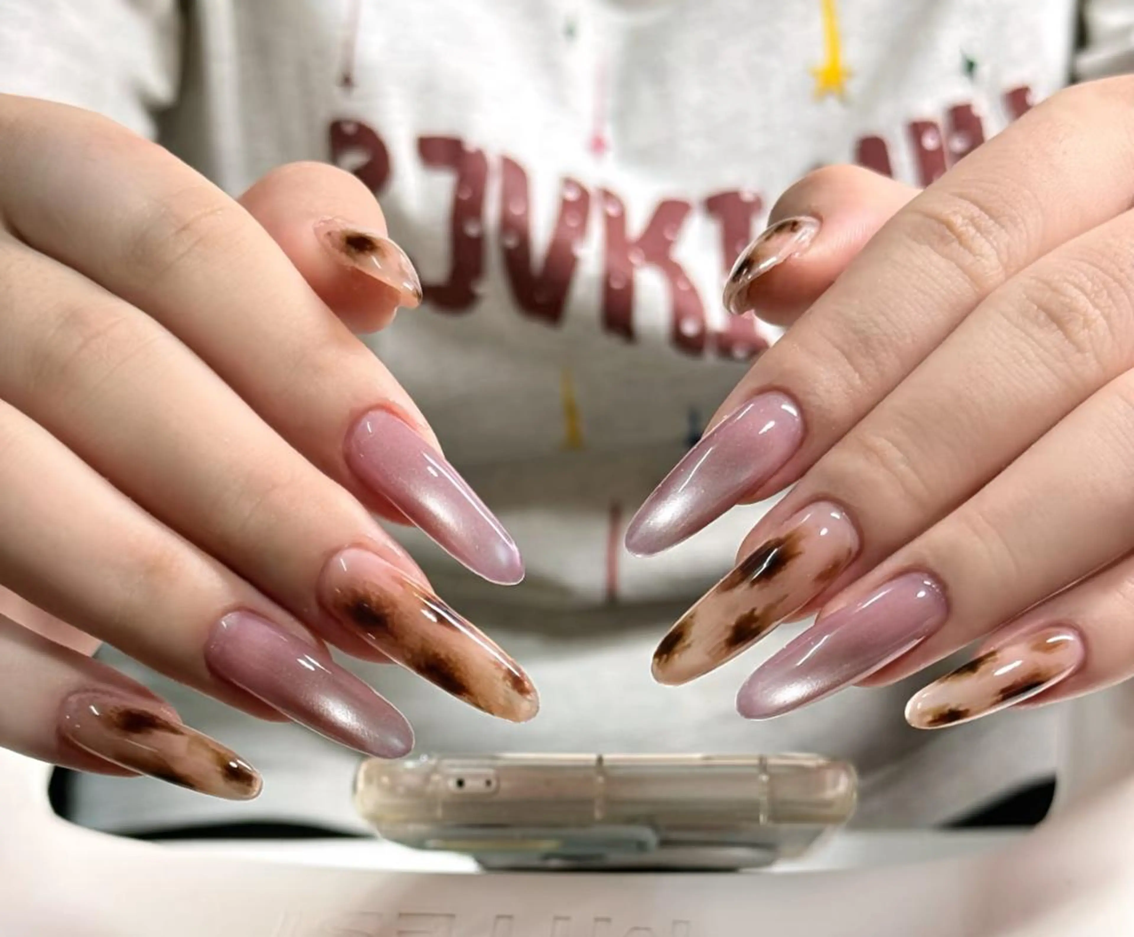 ネイル ハンドネイル By moonネイル 🌷ワンホン/韓国風のネイルデザイン