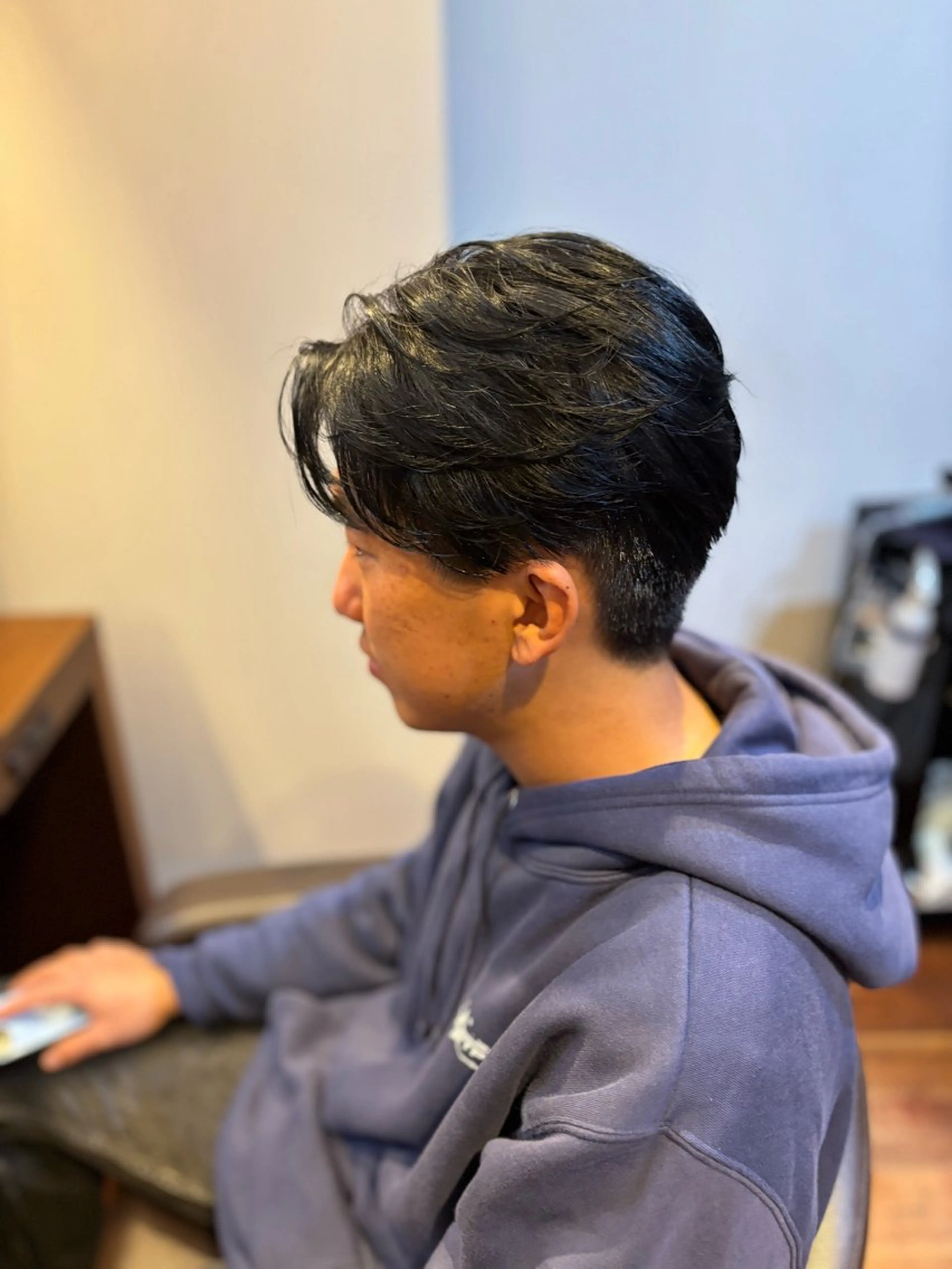 メンズ カット パーマ 👑メンズパーマ/髪 質改善/鎌倉🐮のヘアスタイル