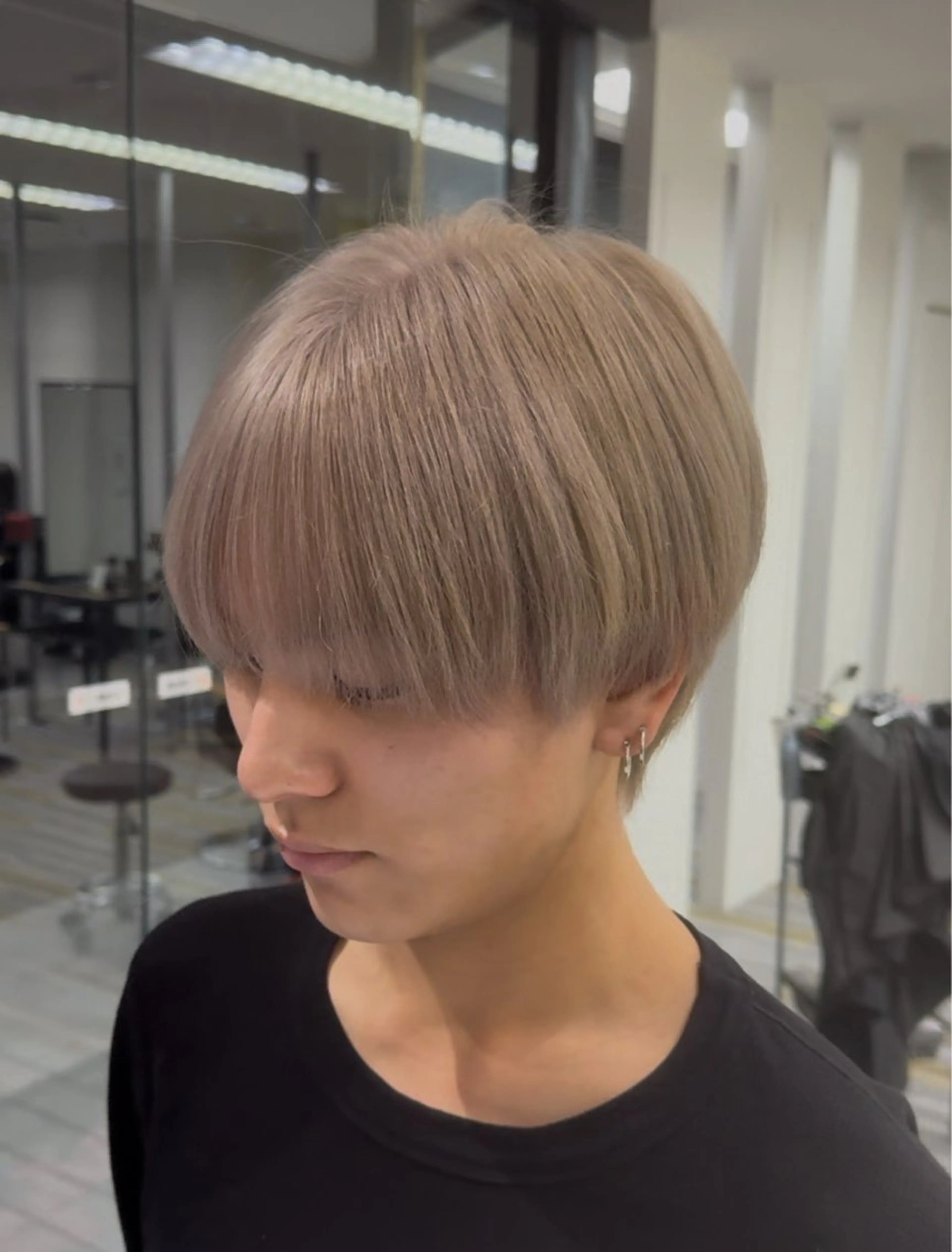 ショート カラー メンズ カット ヘアカラー 【メンズ特化】岩瀬 武【メンズパーマ】のヘアスタイル