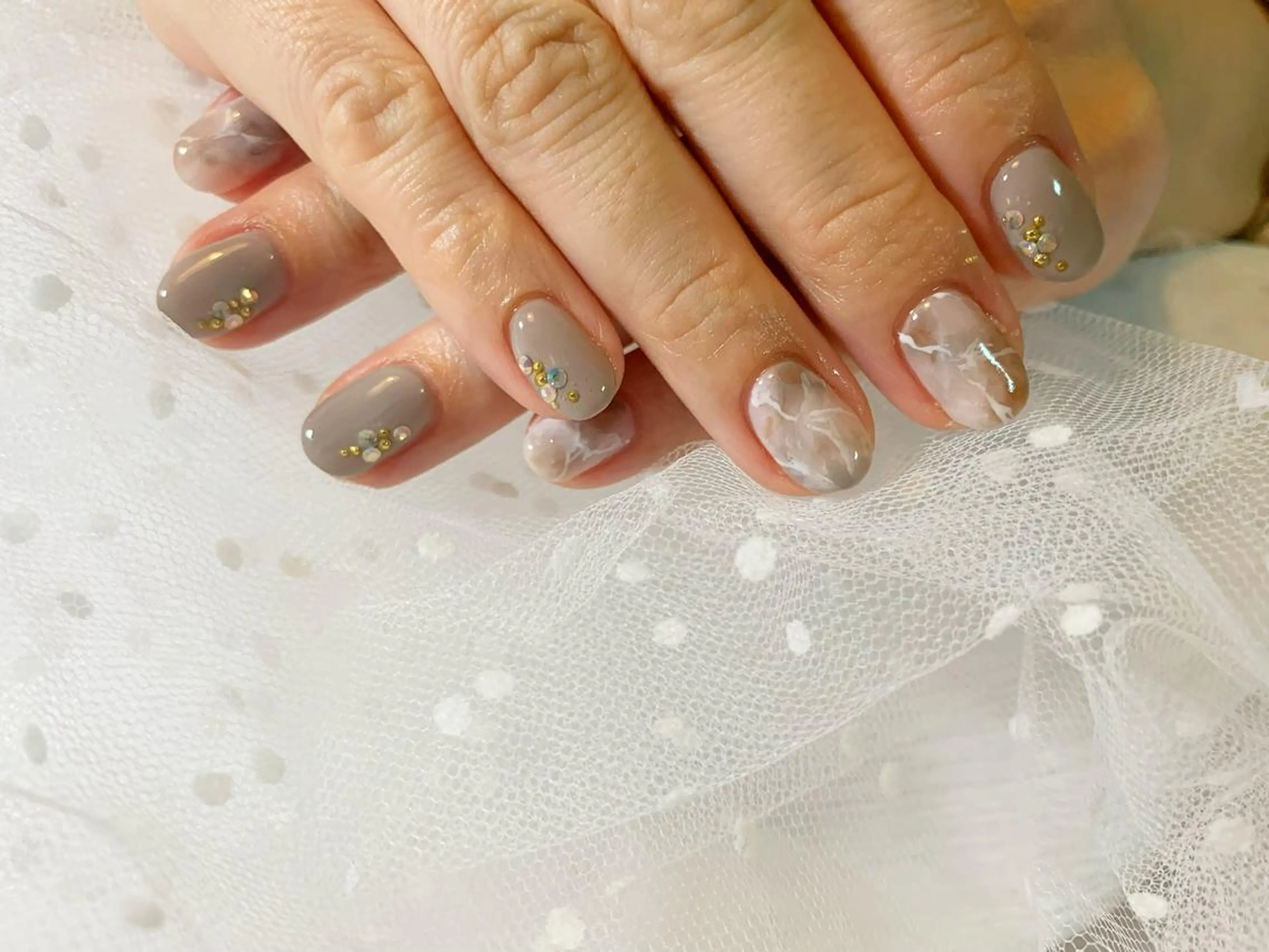 ネイル ハンドネイル フットネイル GéRanium Harukaのネイルデザイン