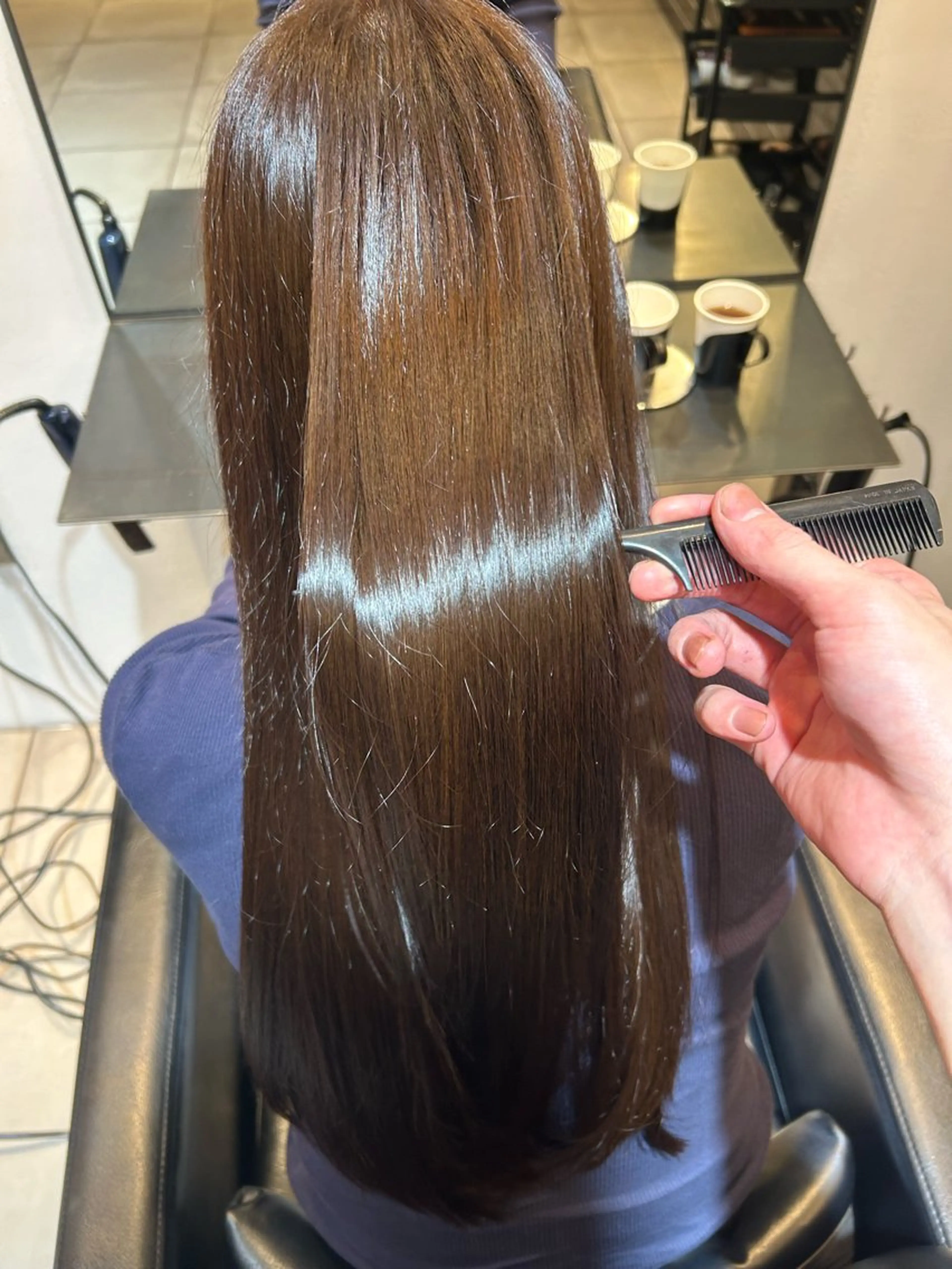 ロング カラー ダブルカラー/ 艶カラー／こうきのヘアスタイル