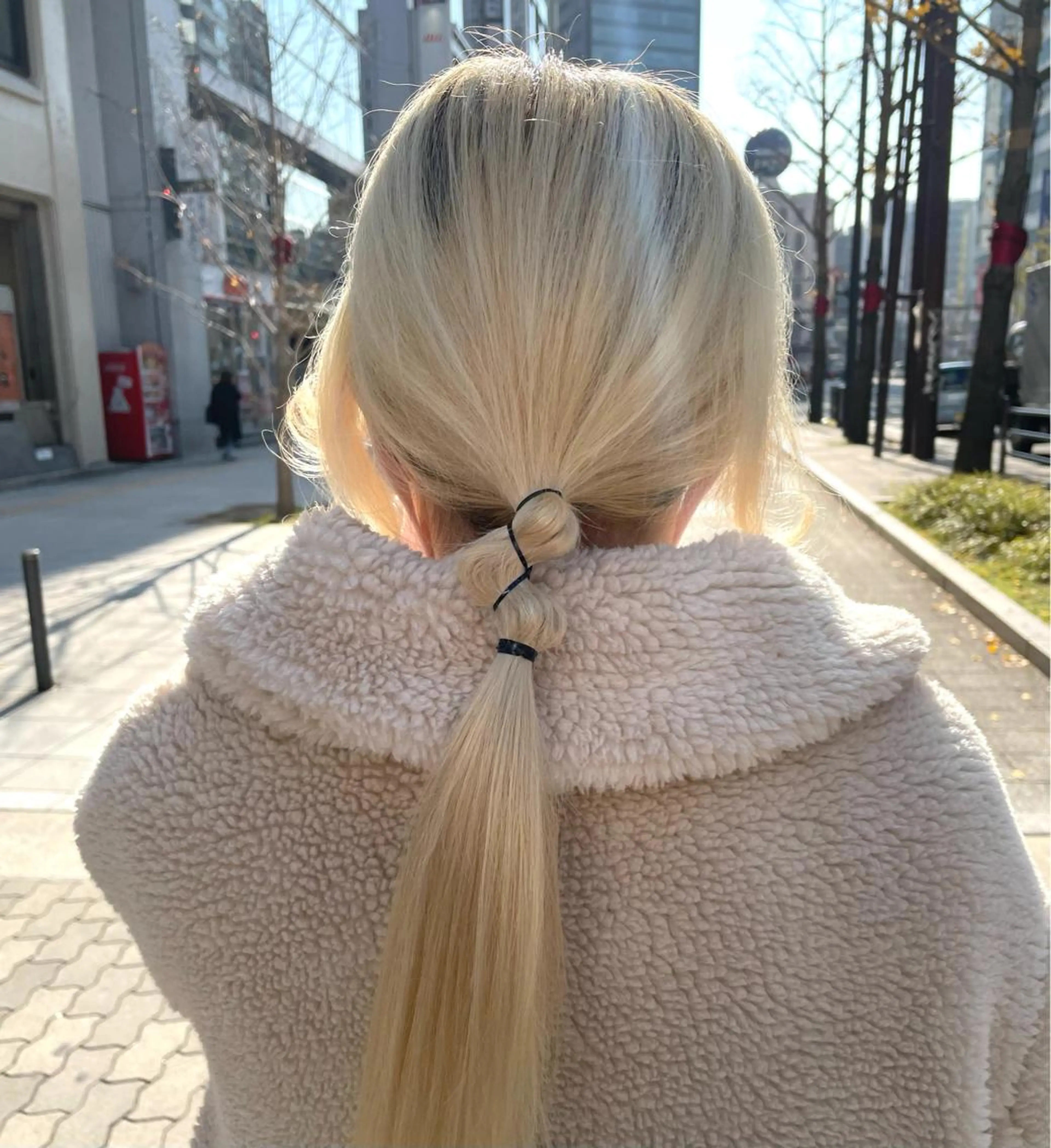 ヘアアレンジ 艶ハイトーン👑♡ NATSUKIのヘアスタイル