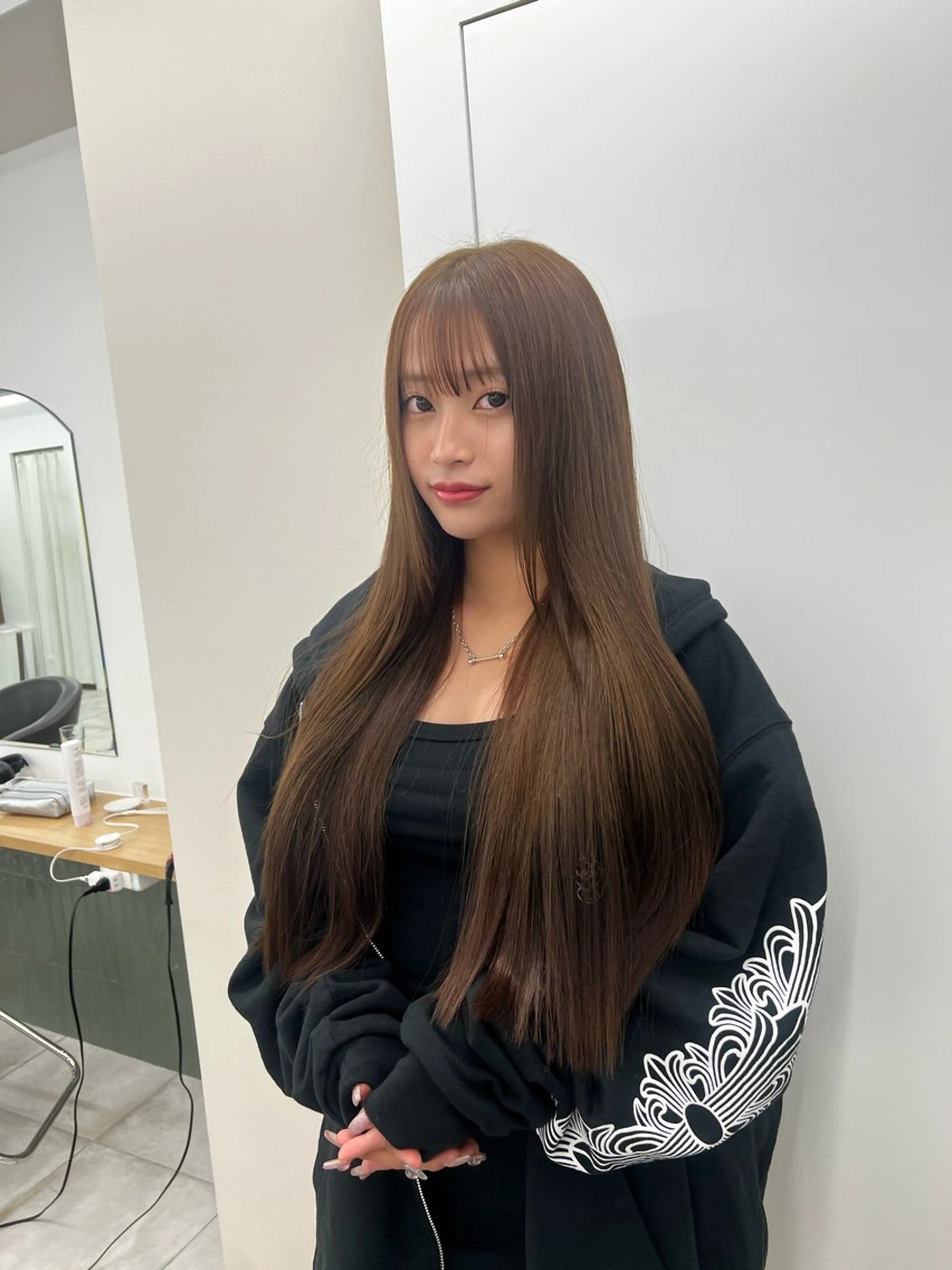 ロング カラー カット ヘアカラー トリートメント レイヤー/透明感 カラー🌿KANTAのヘアスタイル