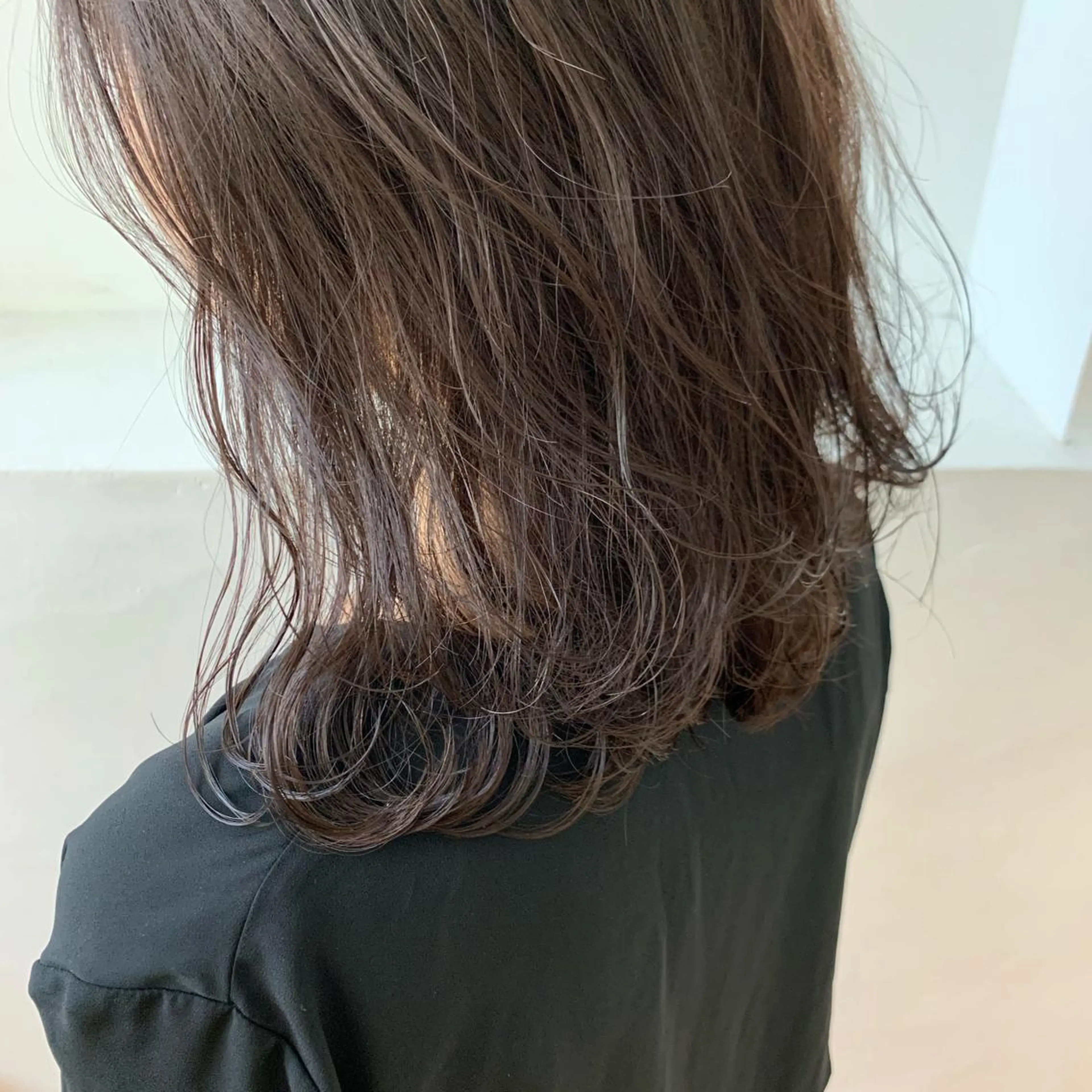 ミディアム カラー ヘアカラー 【淡色color/ nail】maikoのネイルデザイン