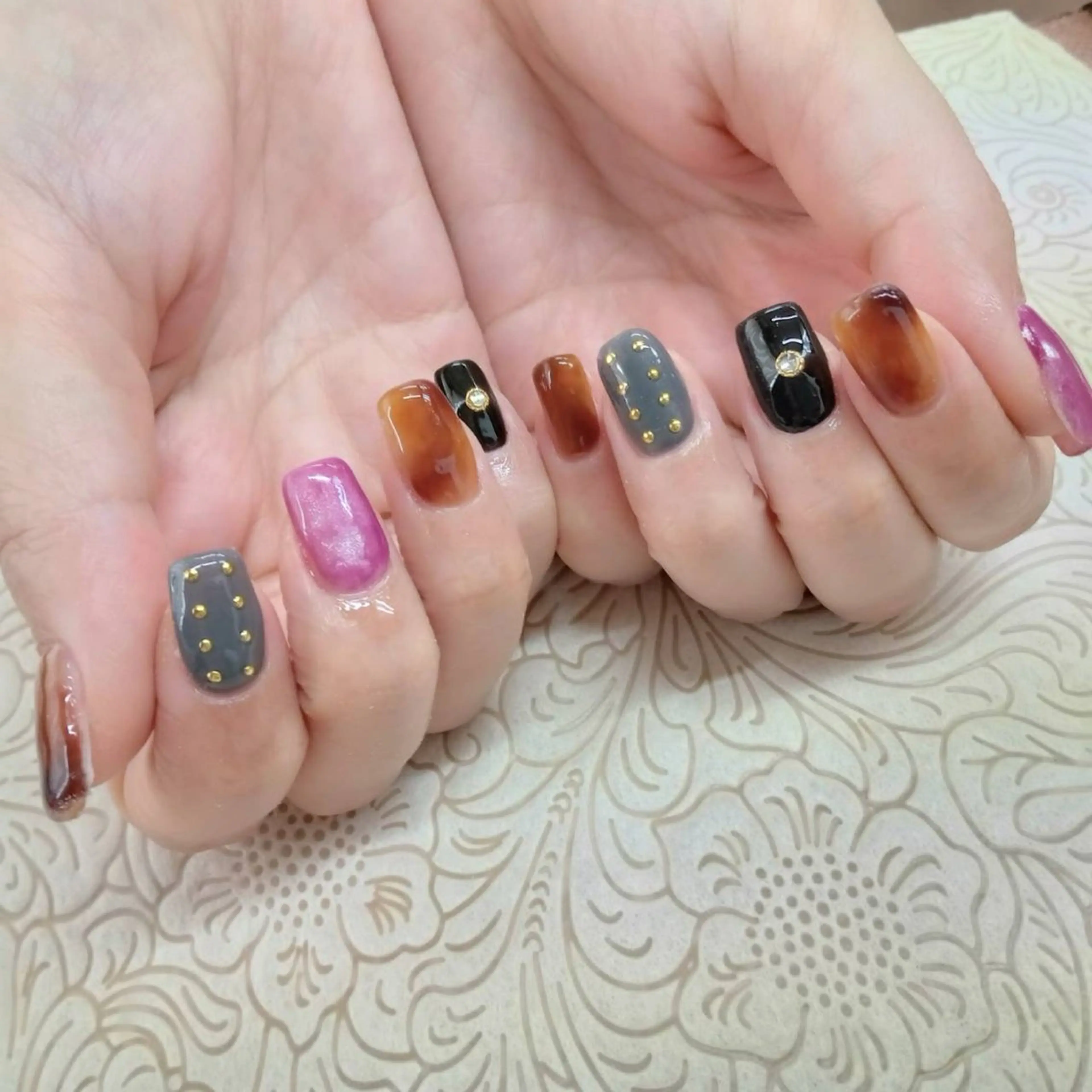 ネイル フラワーネイル precious nail room所属・precious nail  roomのネイルデザイン