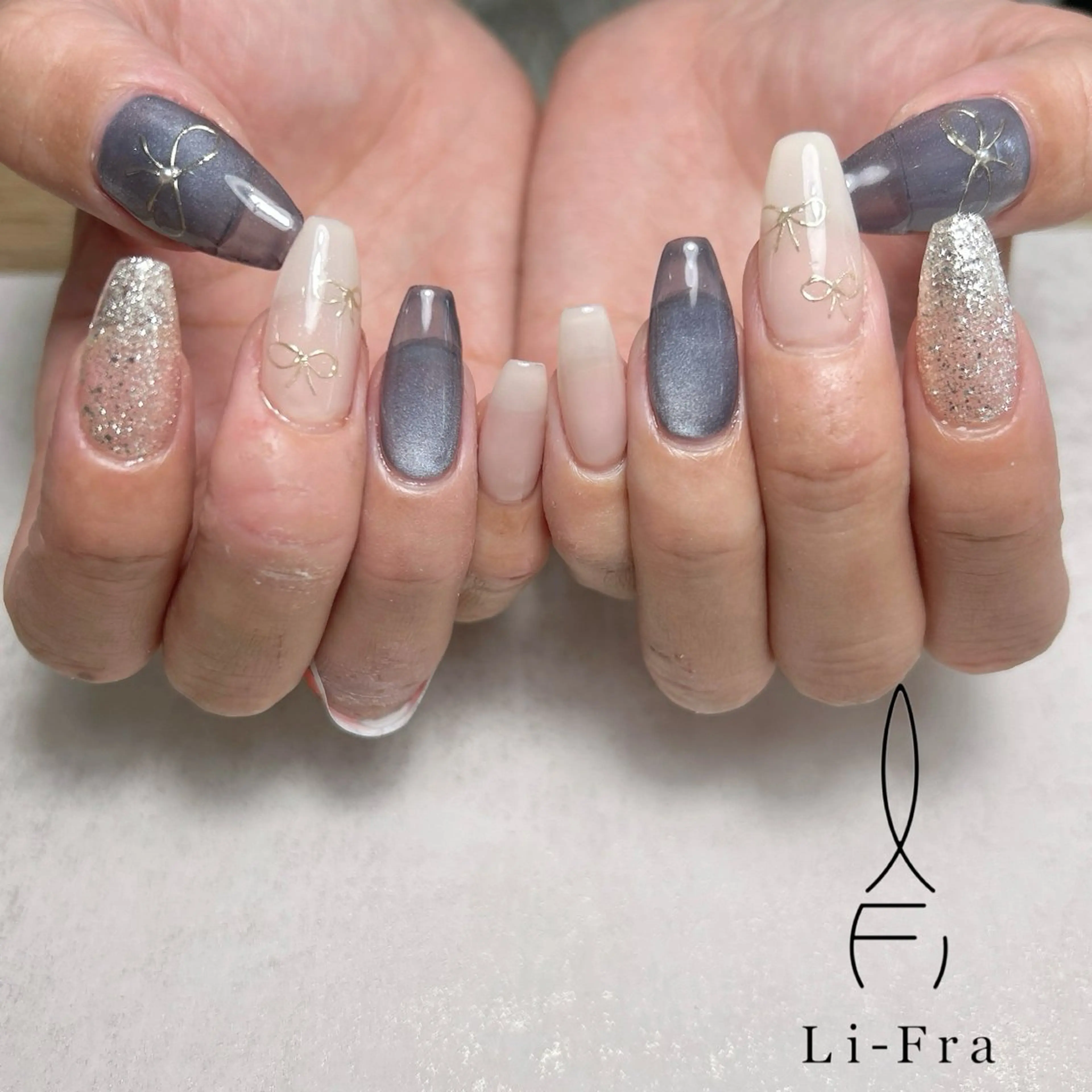 ネイル ハンドネイル lifra MANAKAのネイルデザイン