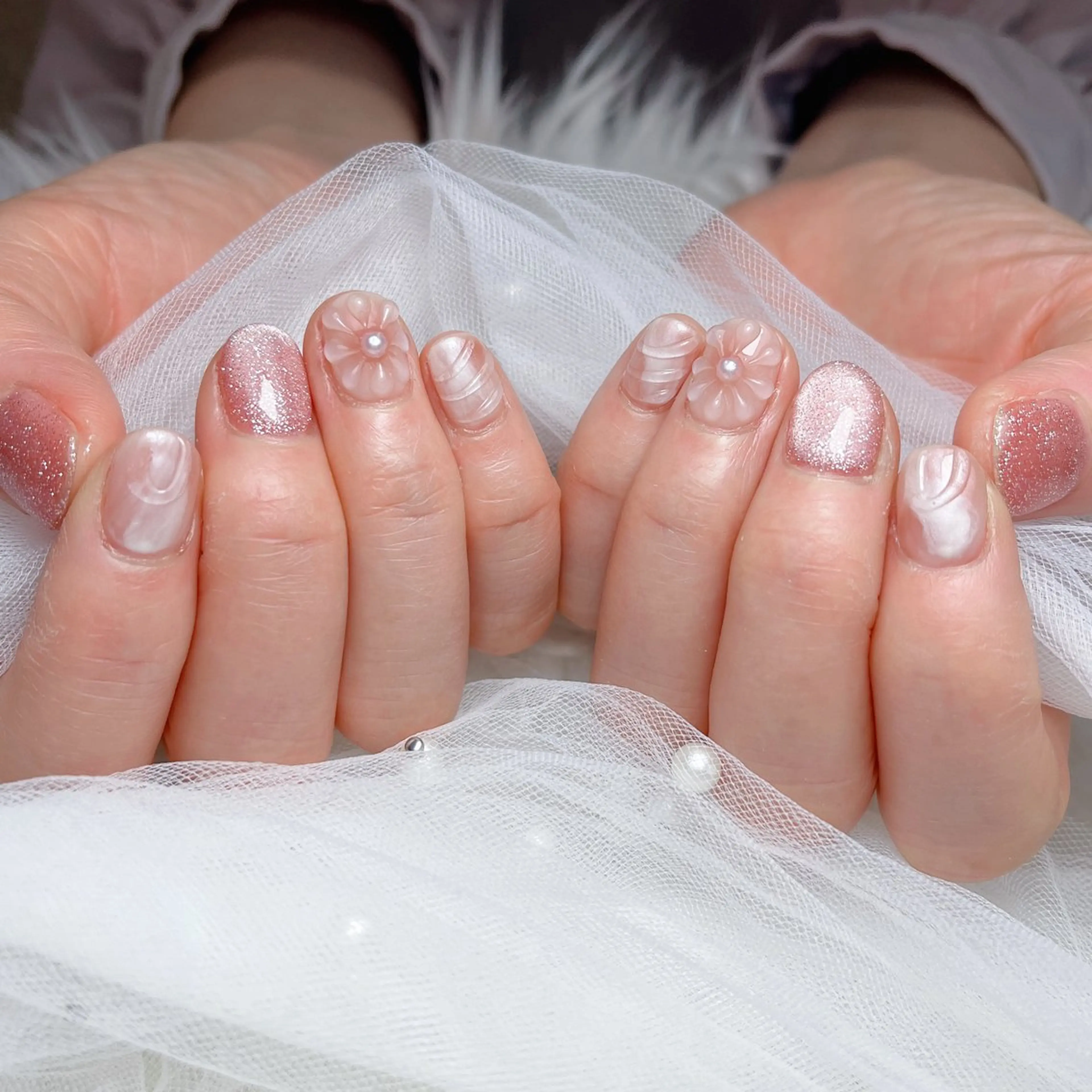 ネイル ハンドネイル 児玉 茉緒のネイルデザイン