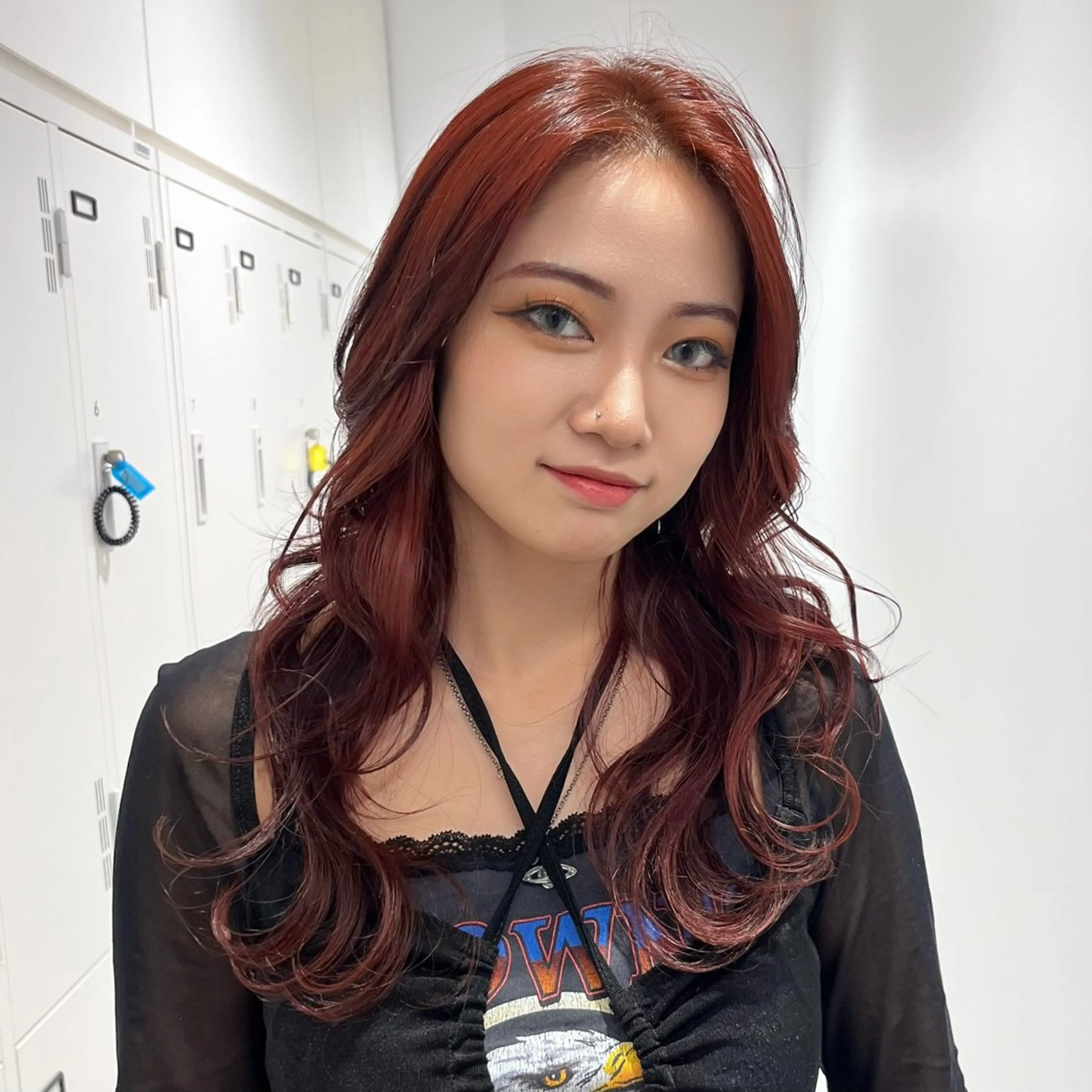 ロング カラー カット ヘアカラー ヘッドスパ ヘアセット 暖色レイヤー 🥀REIRIのヘアスタイル