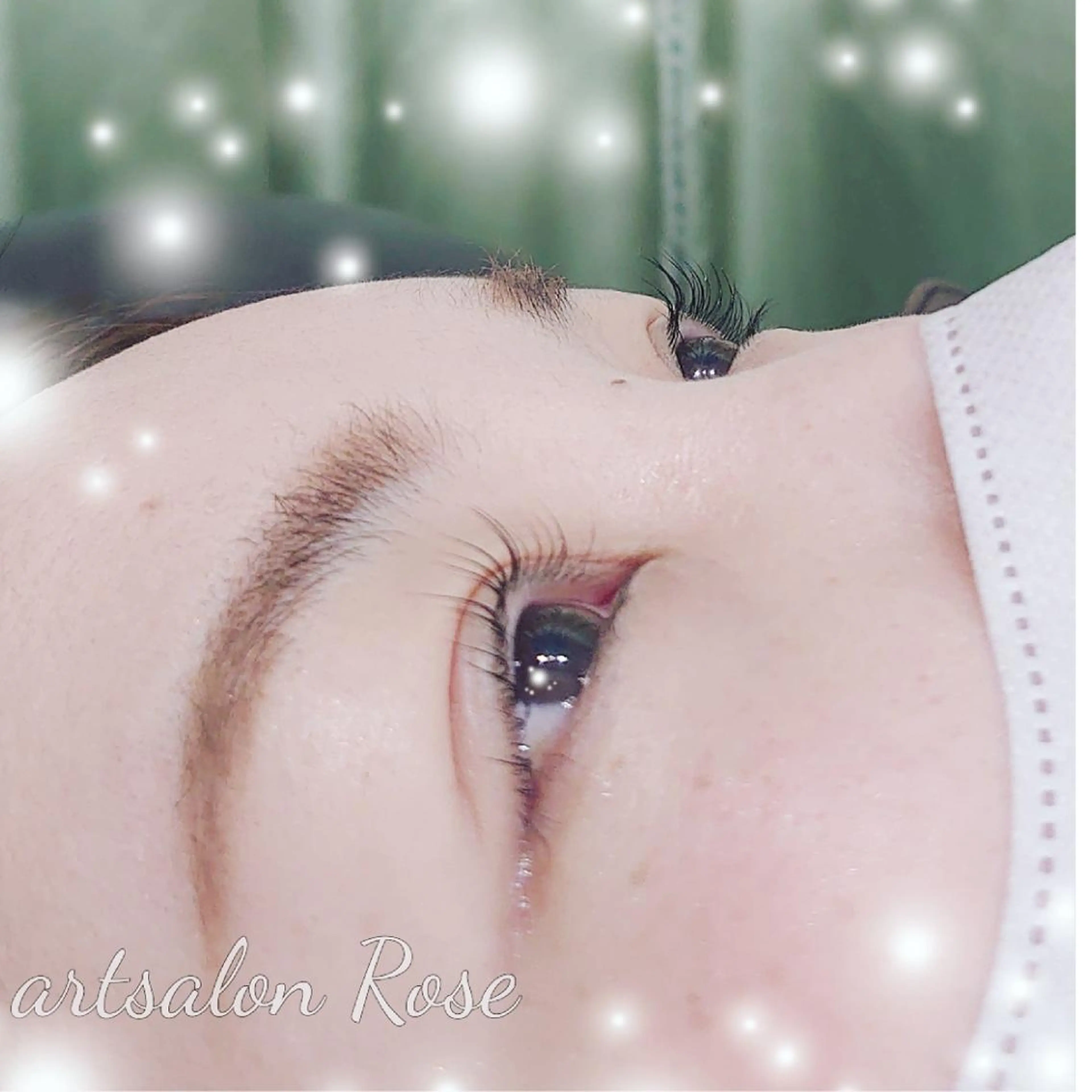 マツエク・マツパ パリジェンヌラッシュリフト まつげパーマ マツパ アートサロン ロゼ　AIのマツエク・マツパデザイン