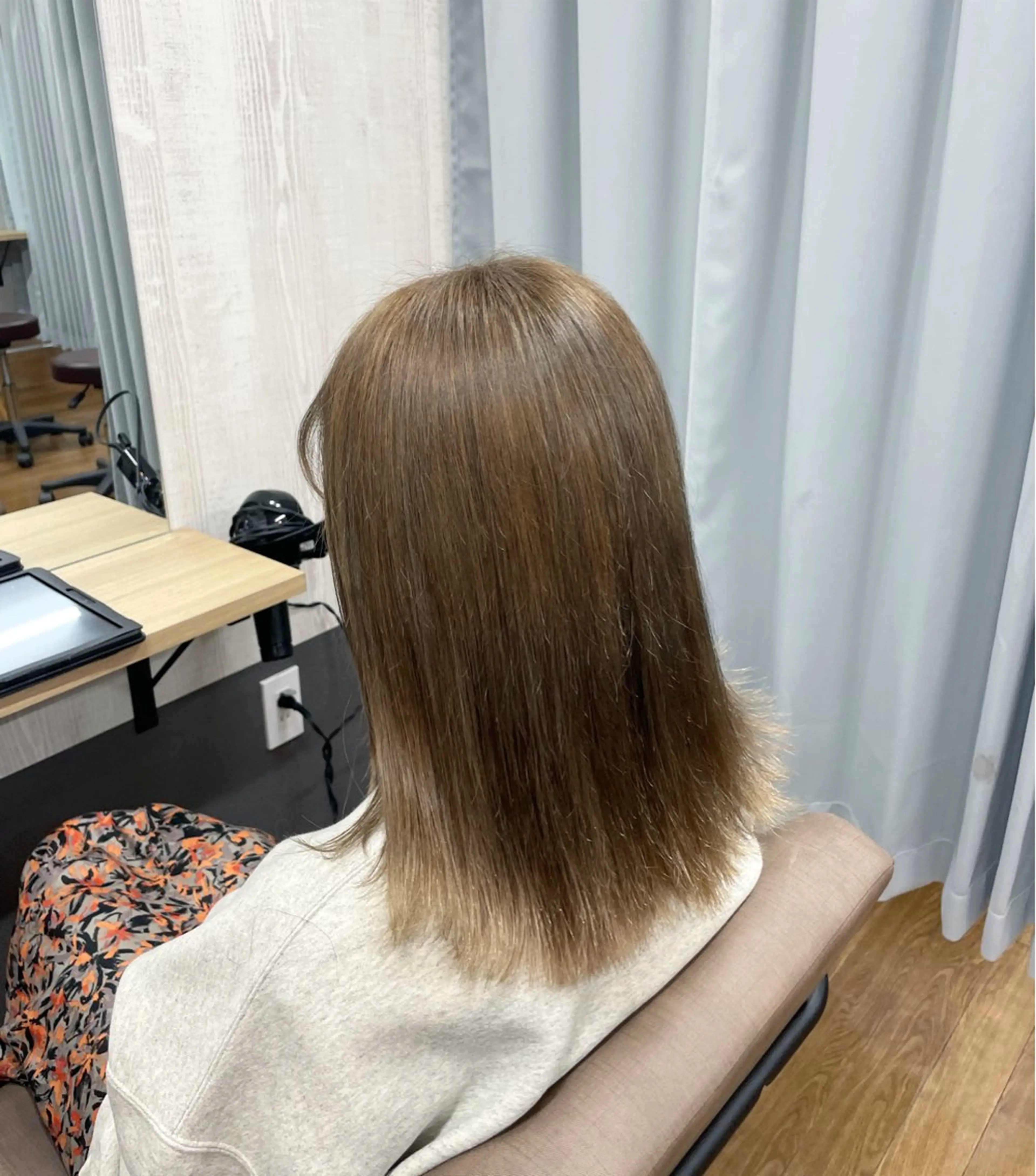 ミディアム カラー 🩵 honoka🩵のヘアスタイル