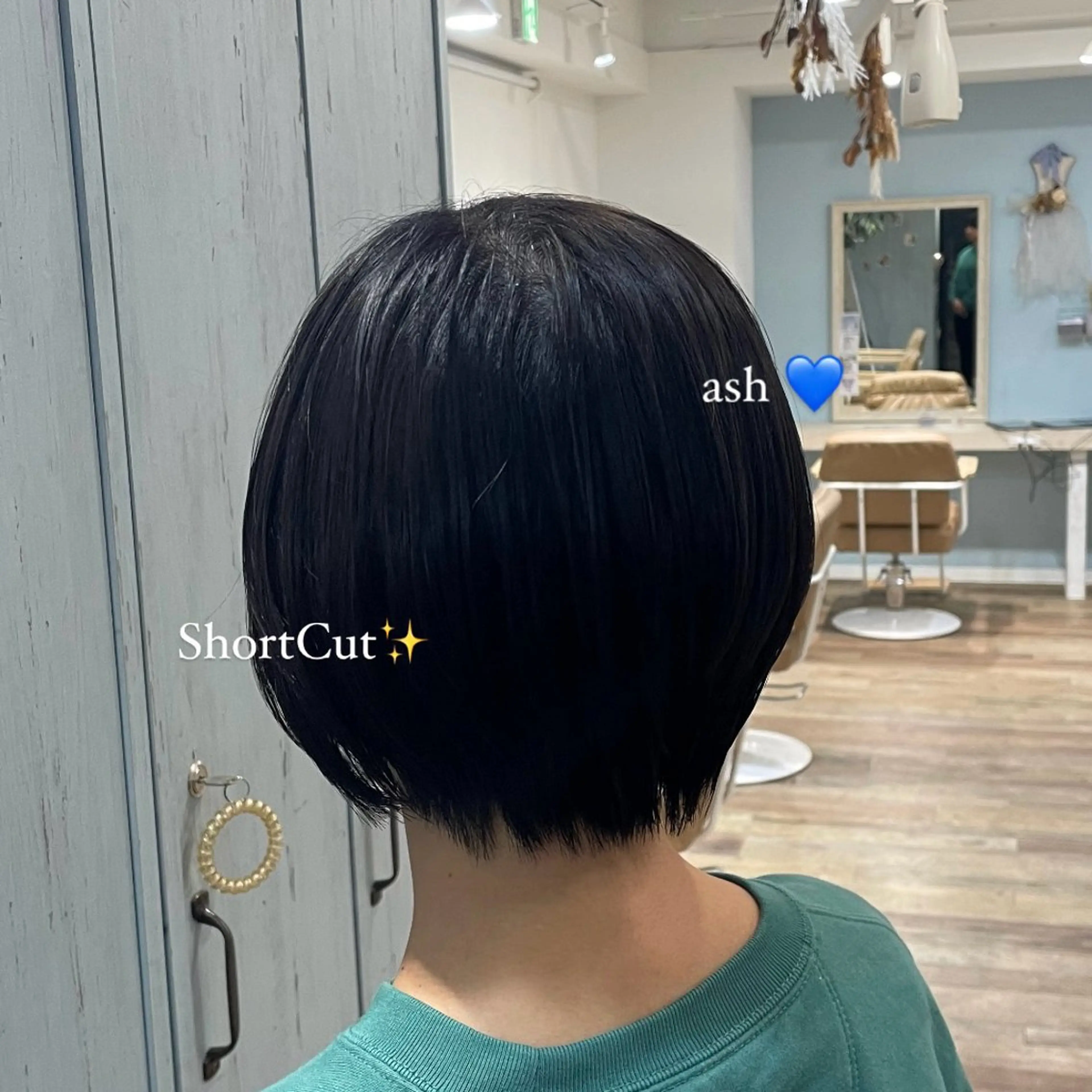 ショート 丸みショート アッシュ ショートヘア ピンク・ラベンダー/ レイヤー/NANAのヘアスタイル