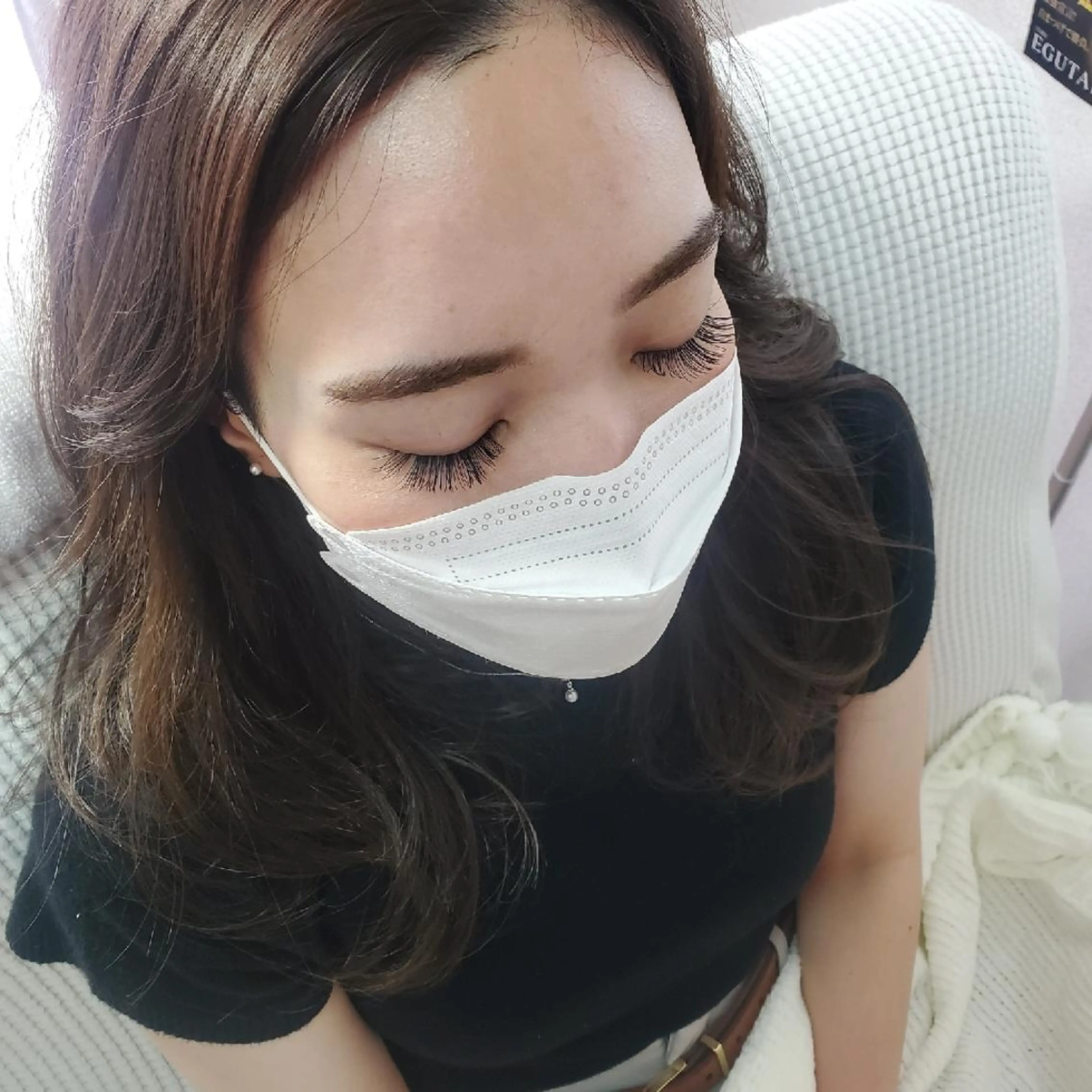 マツエク・マツパ フラットラッシュ SAKI　 eyelashのマツエク・マツパデザイン