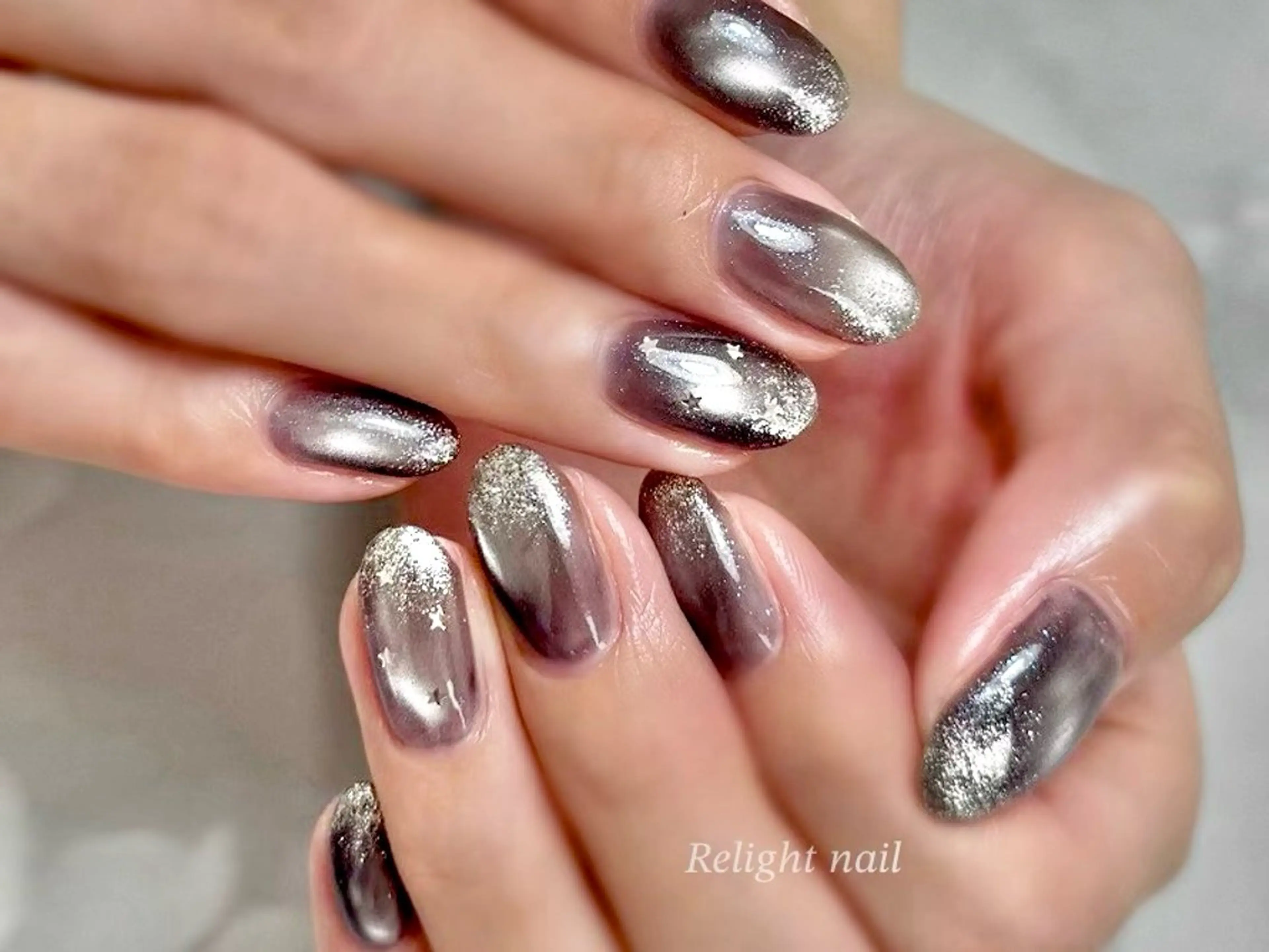 ネイル ハンドネイル Relight RIEのネイルデザイン