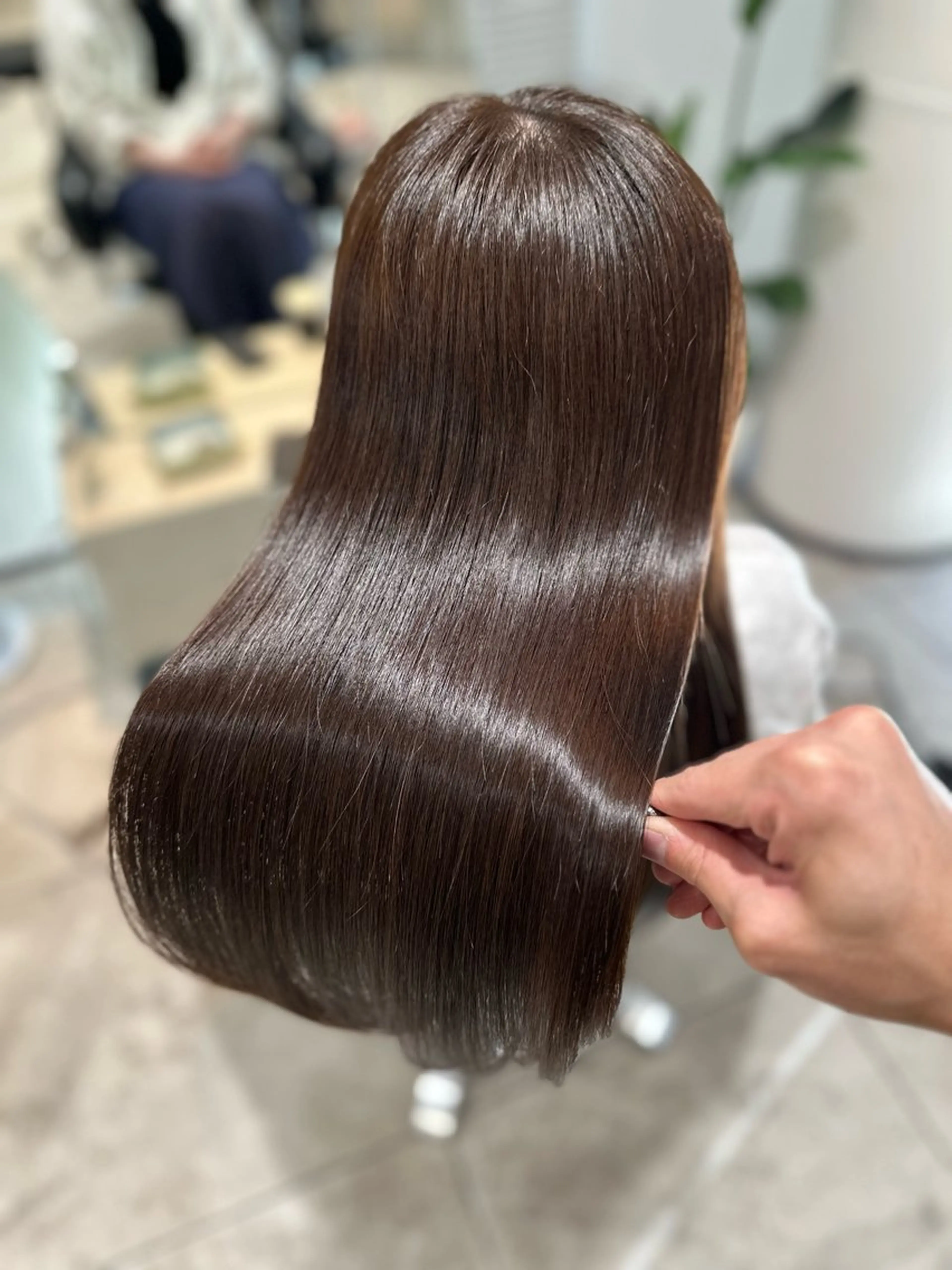 ロング カラー cue所属・石和茉由香/カラー /パーマ/縮毛矯正のヘアスタイル