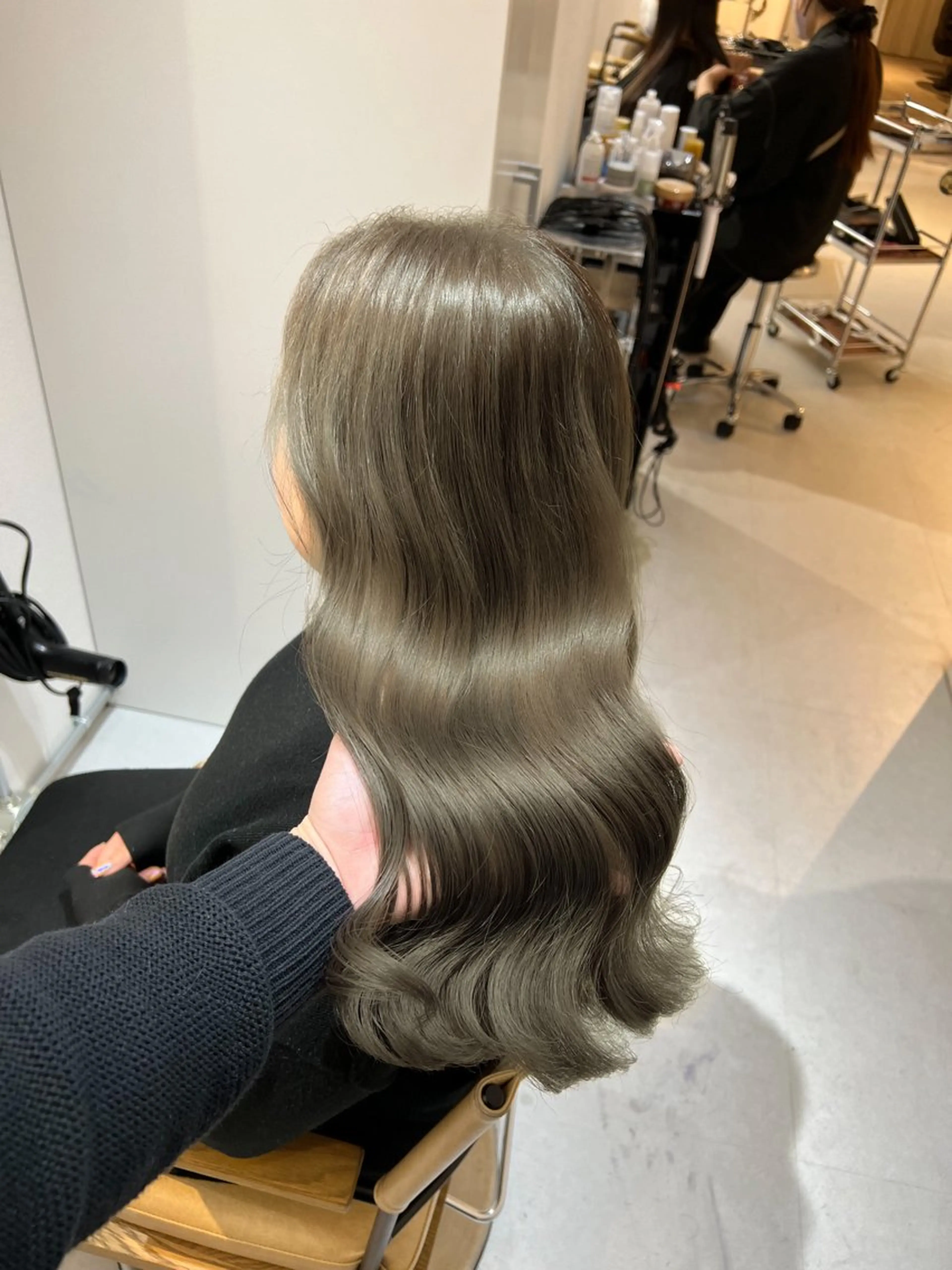 ロング カラー ヘアアレンジ ✨韓国/外国人風✨ 江原巧のヘアスタイル