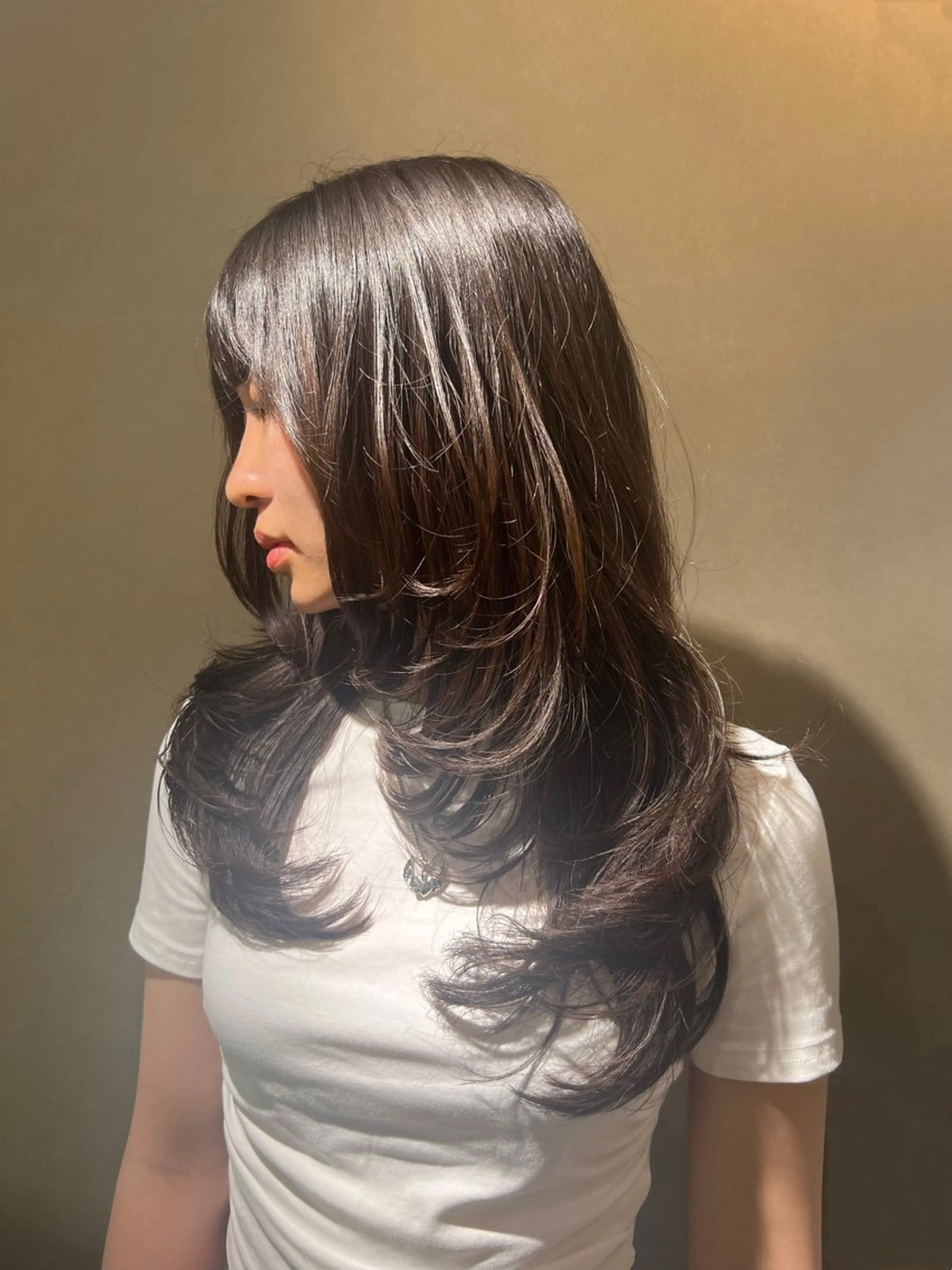 セミロング カット 💖梅田レイヤー💖 副店長Tsubasaのヘアスタイル