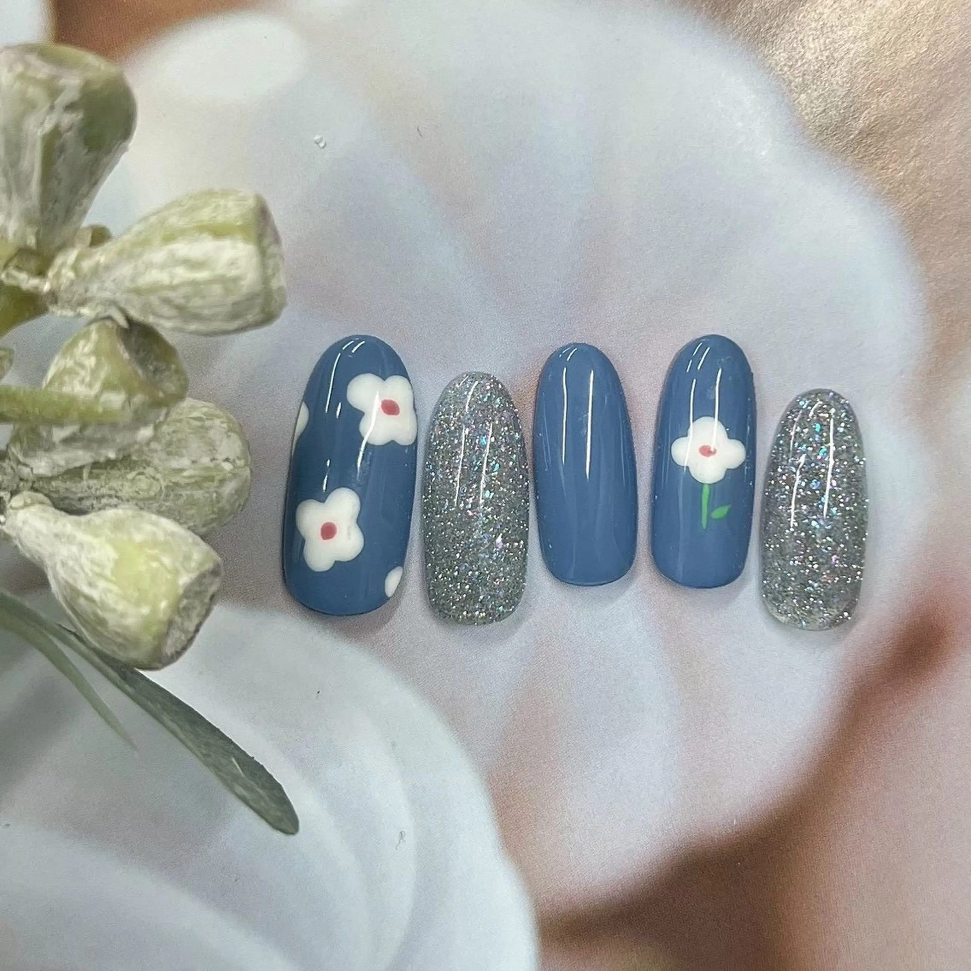 ネイル ⭐︎休業中の練習⭐︎ JNA認定講師髙橋のネイルデザイン