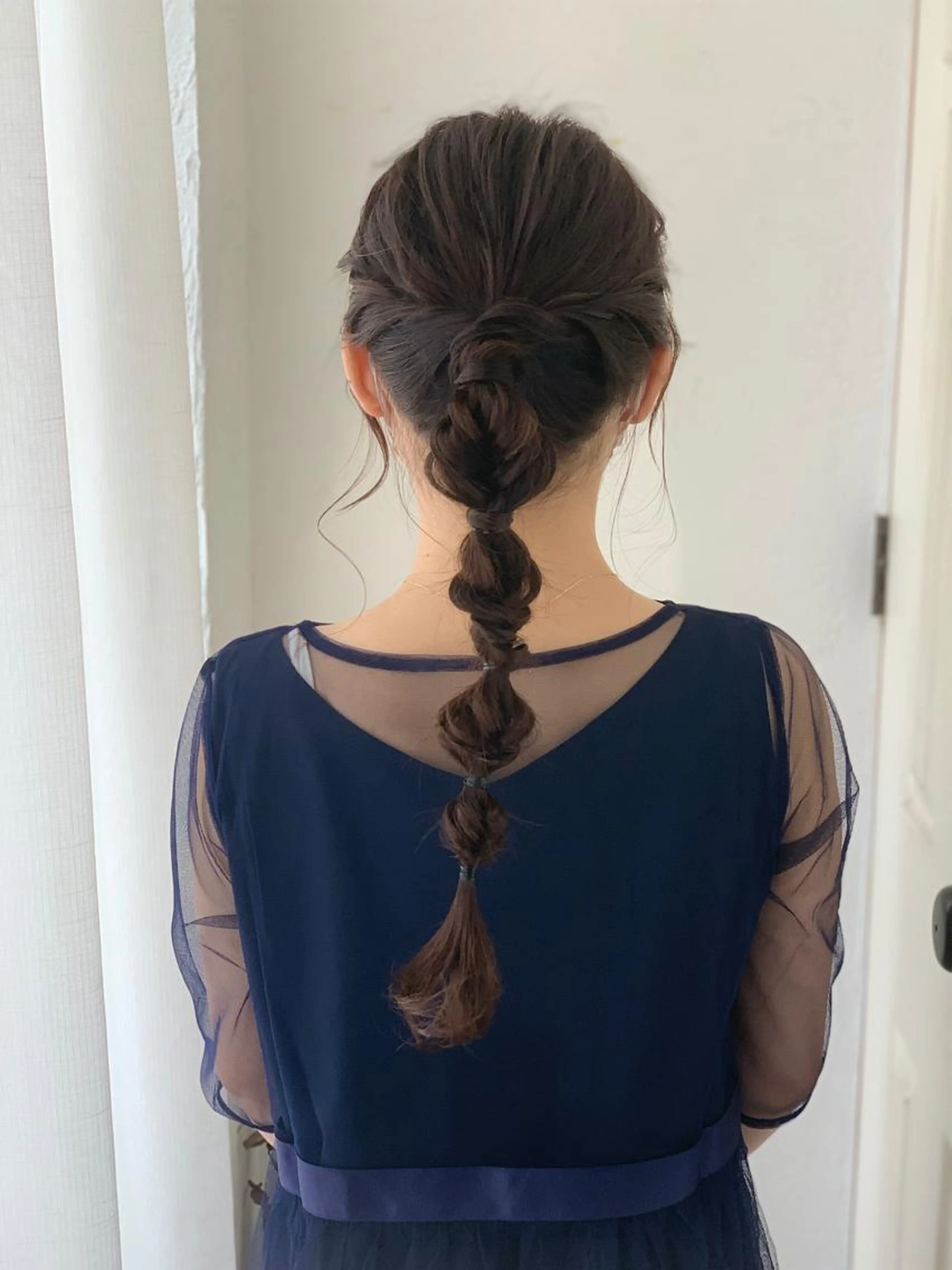 ヘアセットの写真